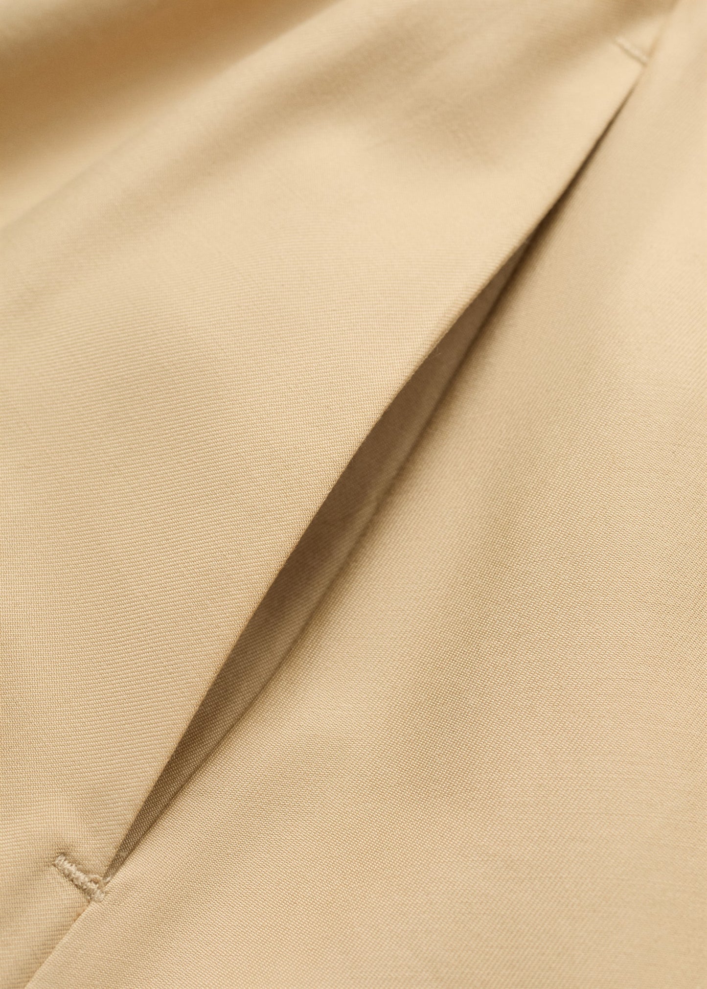 Flared cotton skirt
