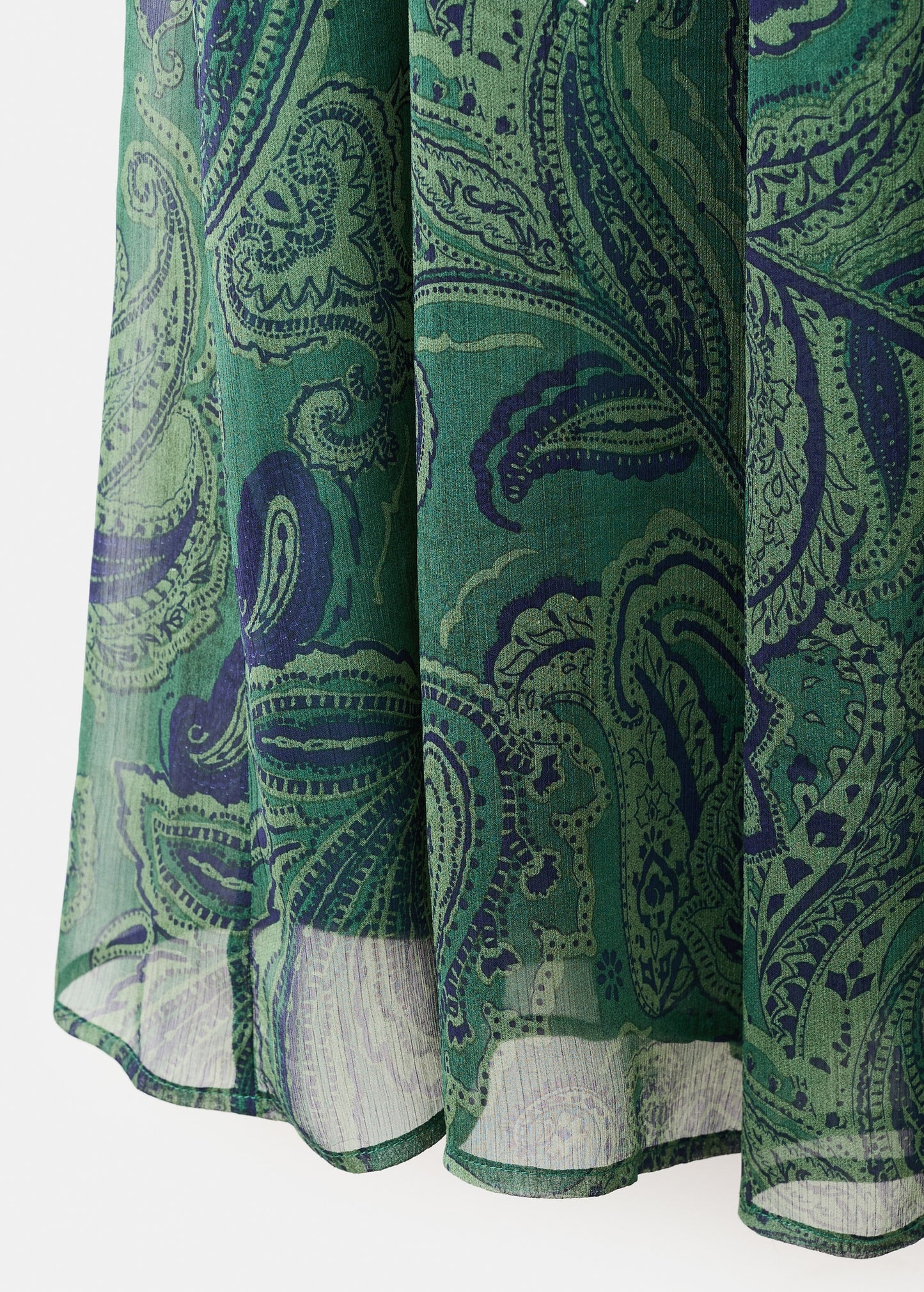 Belt printed dress