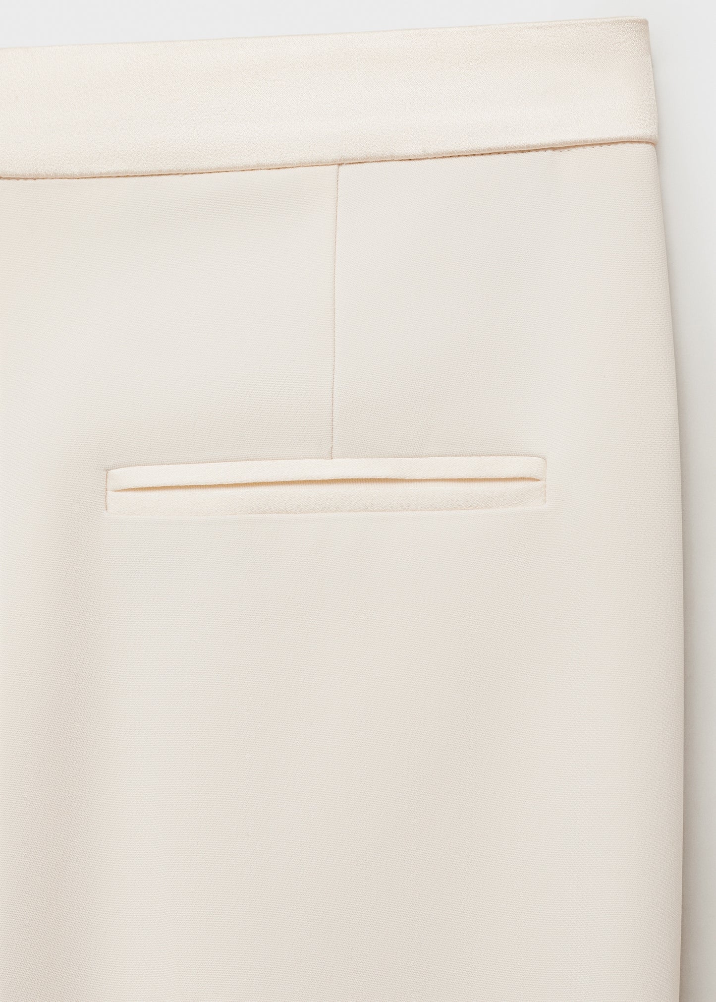 Straight-fit suit trousers