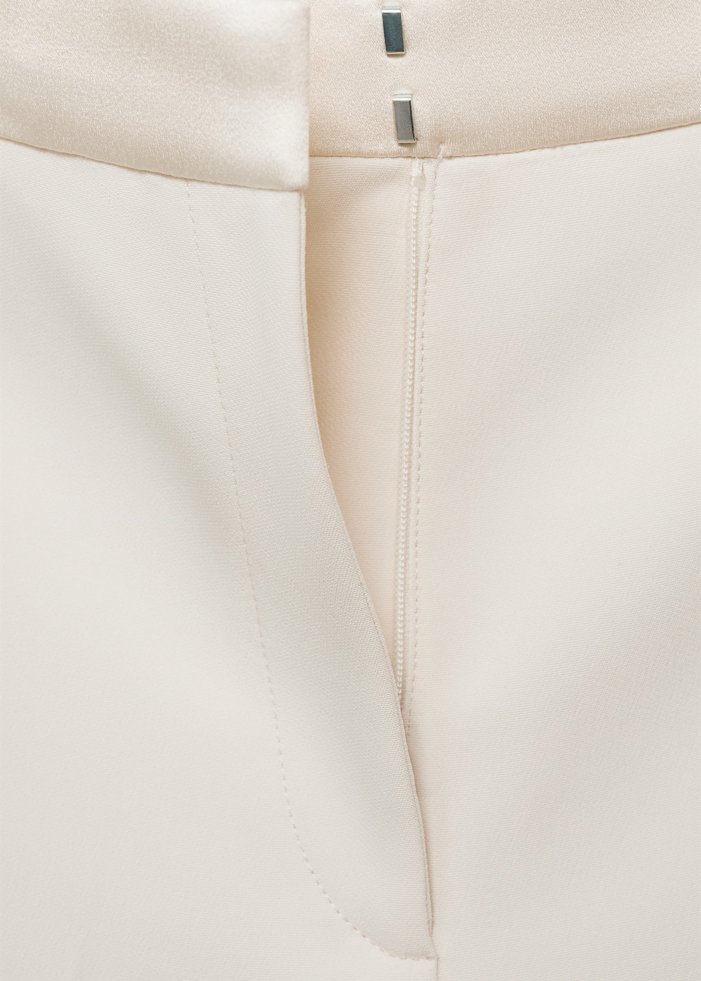 Straight-fit suit trousers