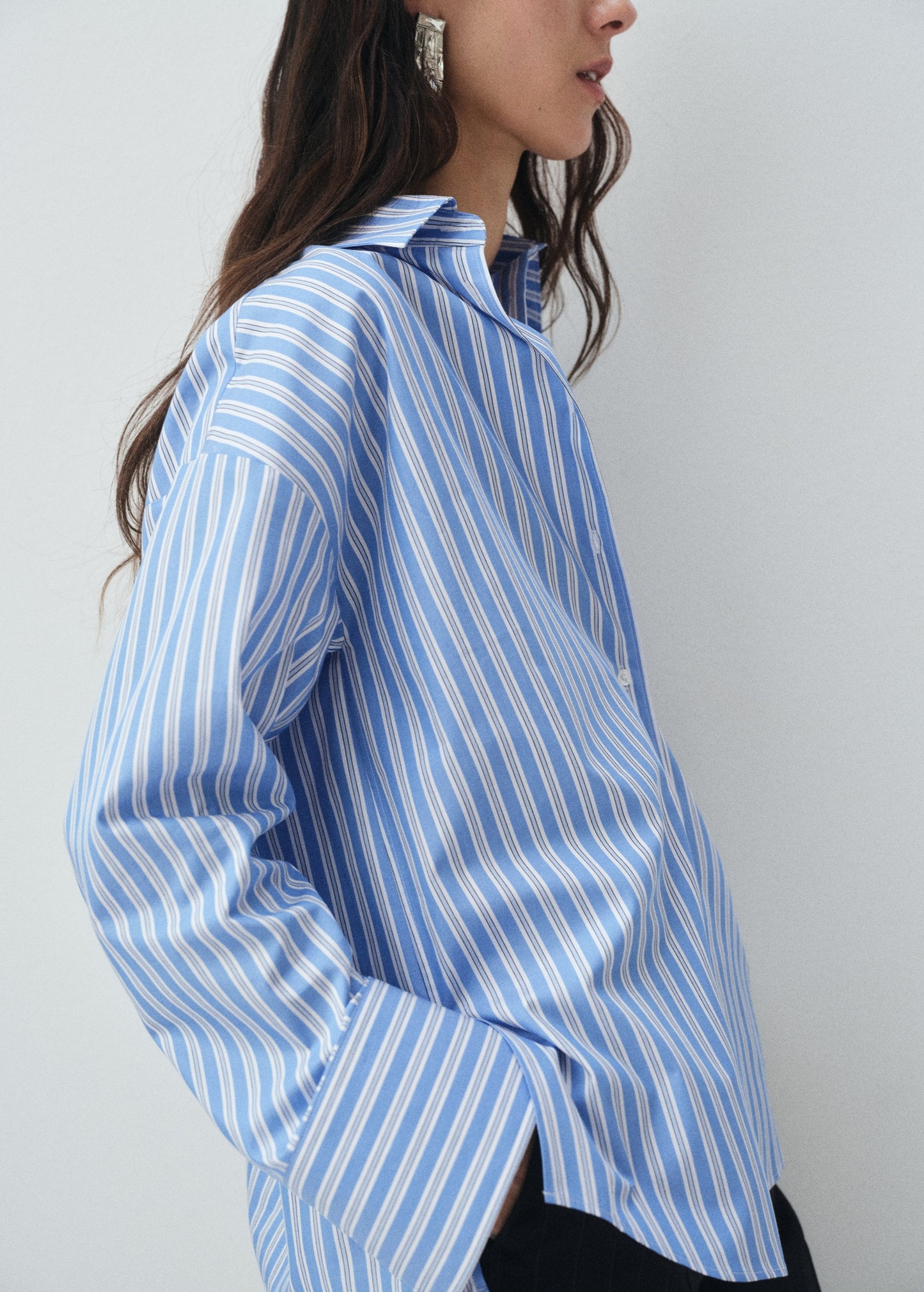 100% cotton striped shirt