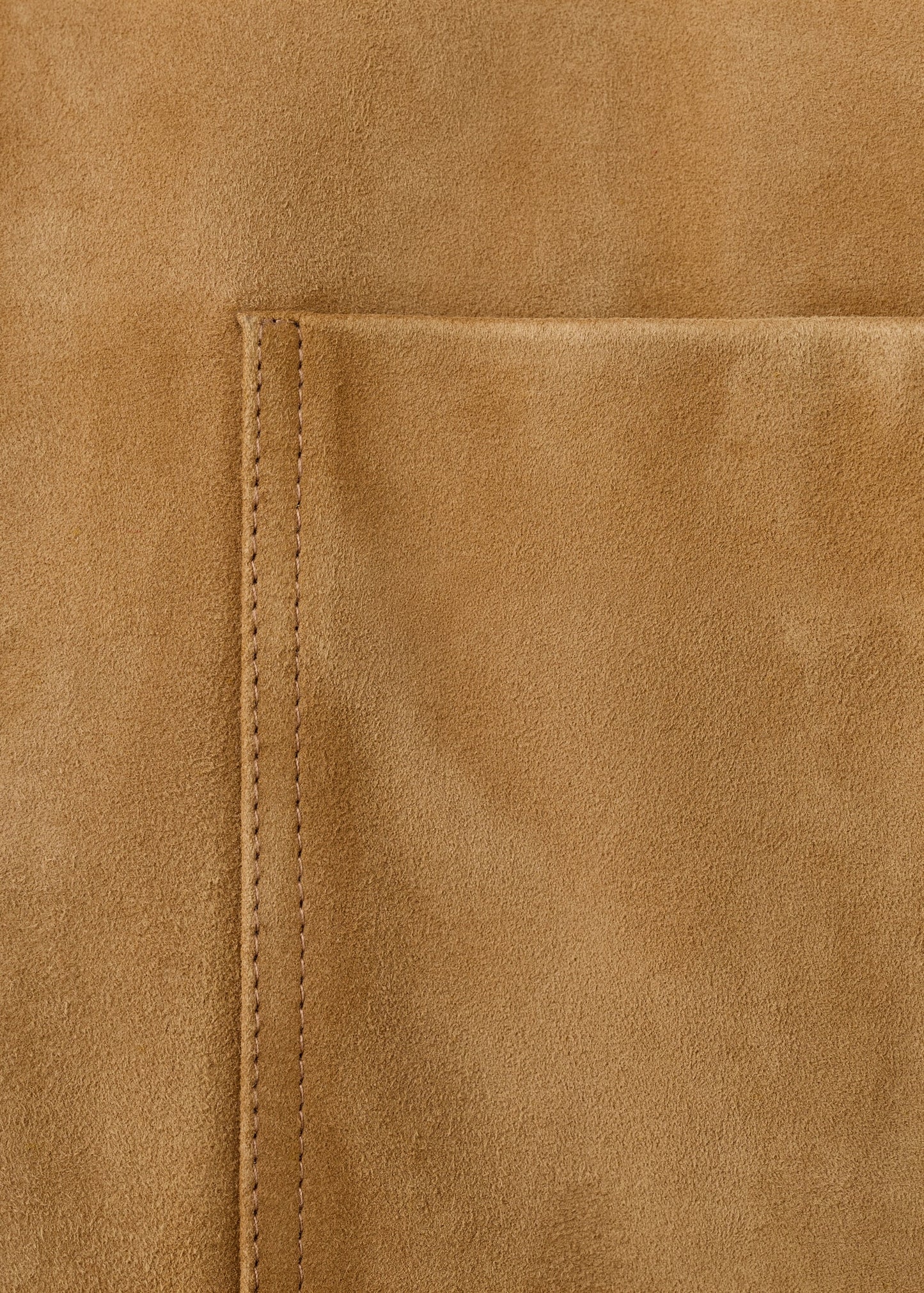 Suede jacket with buttons