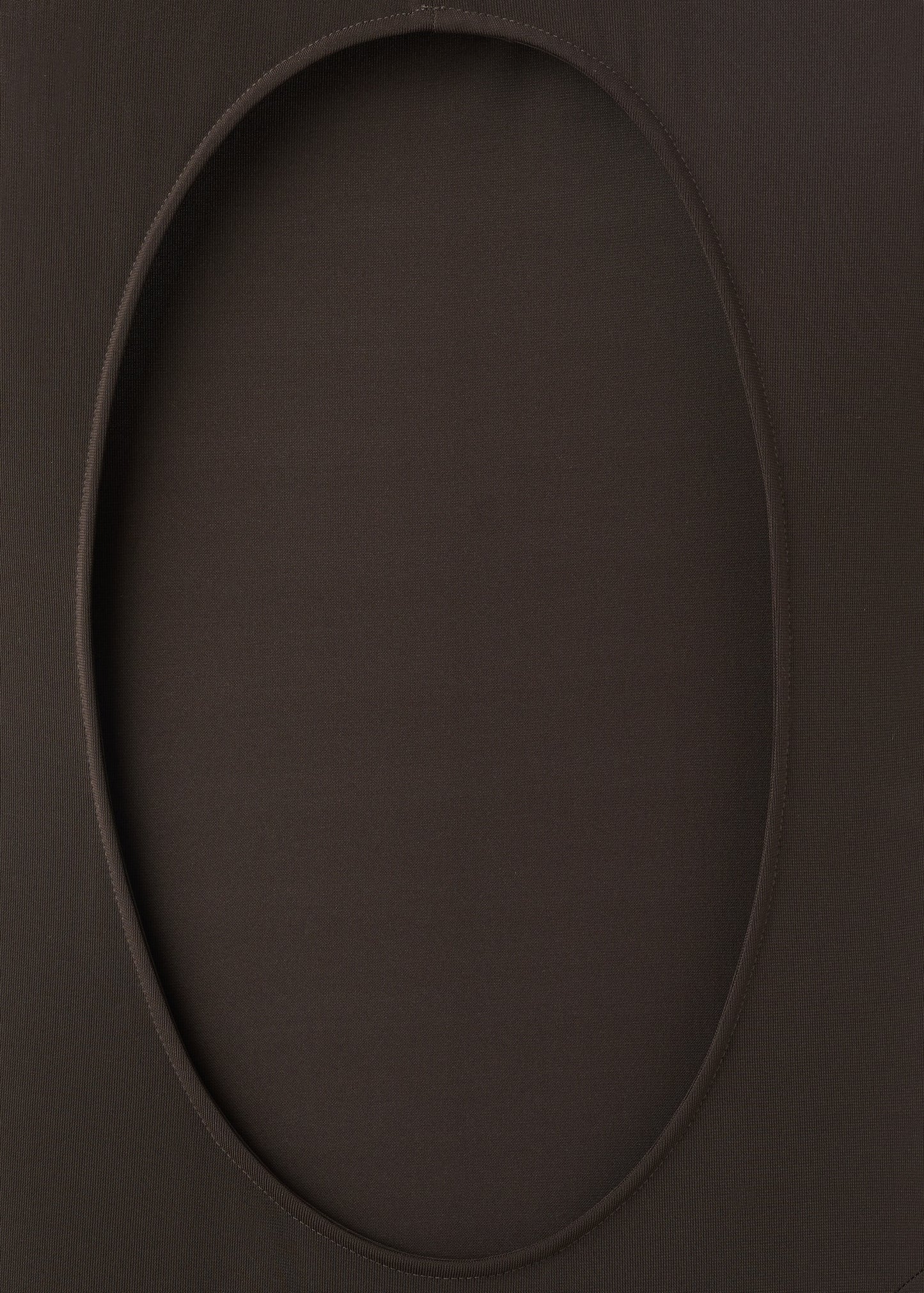 Godet dress with back opening