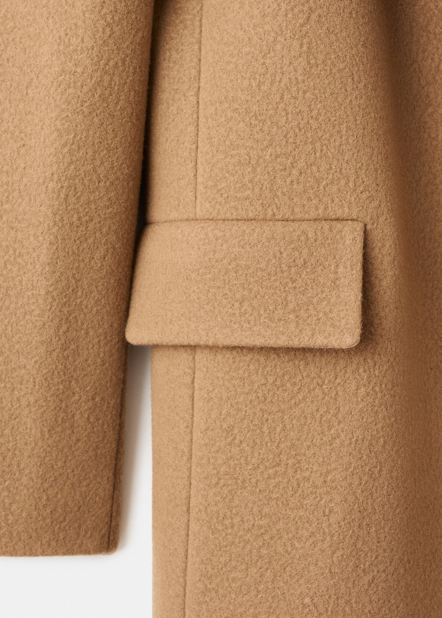Lapels wool coat