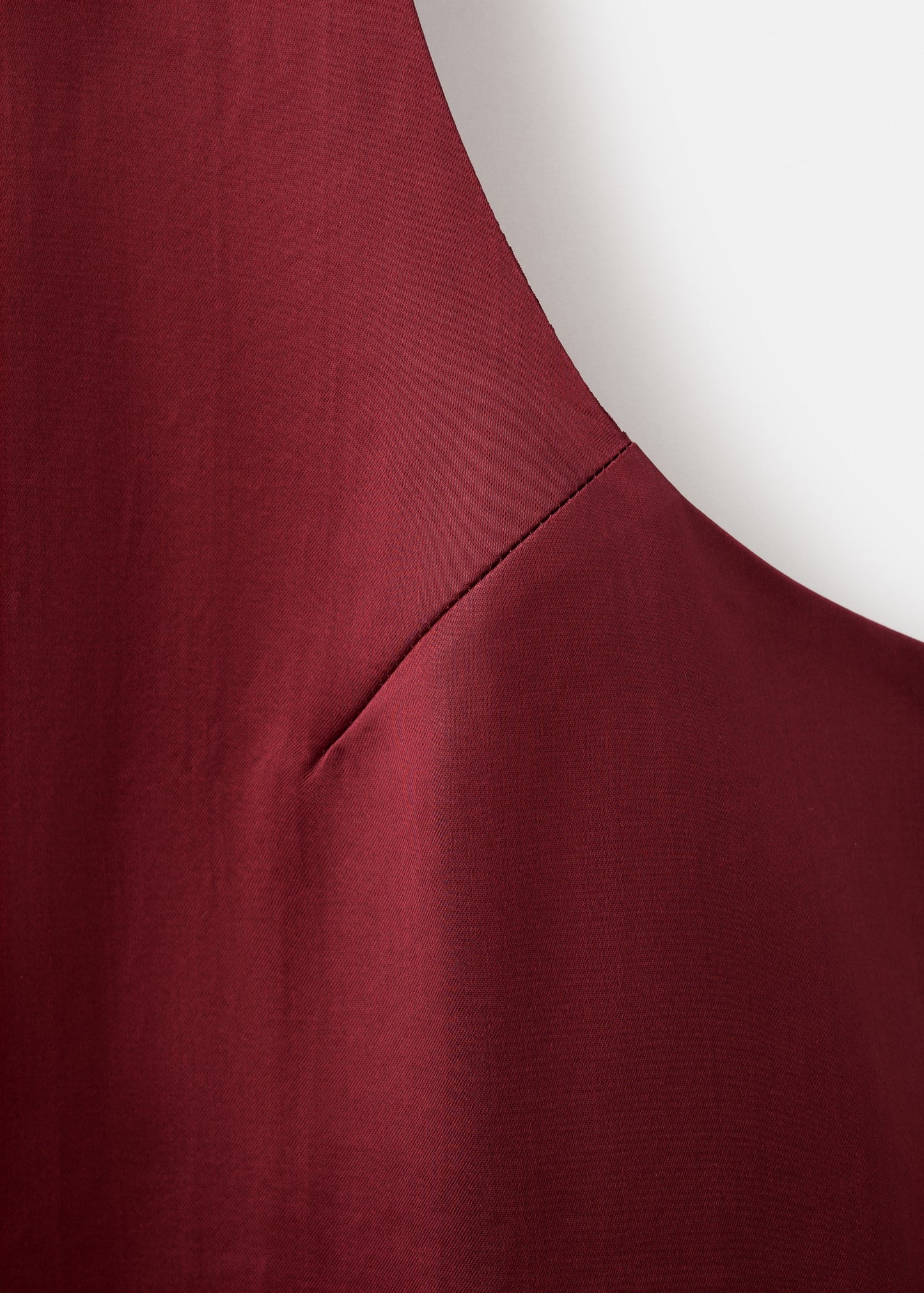 Satin tie dress