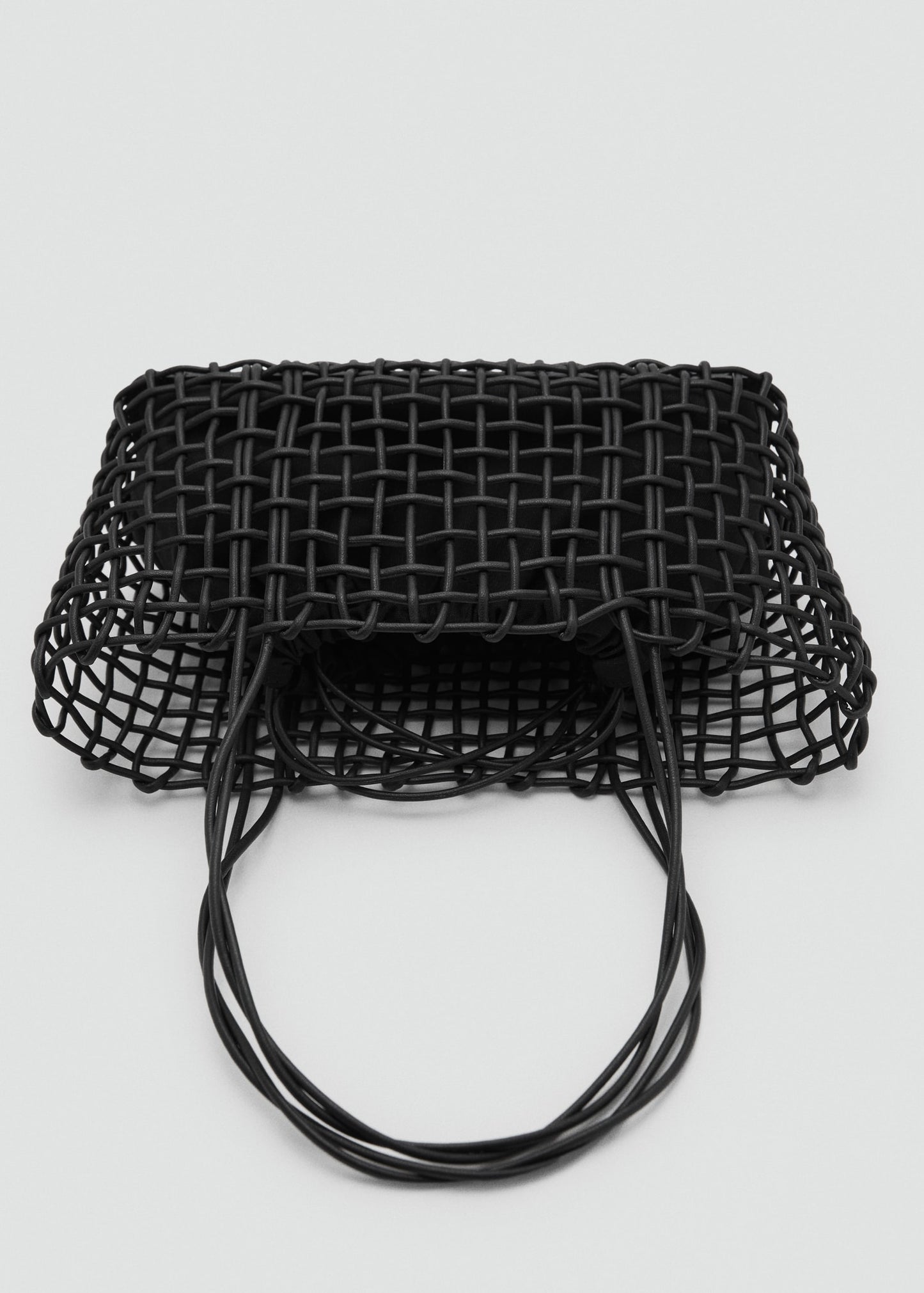 Braided shoulder bag