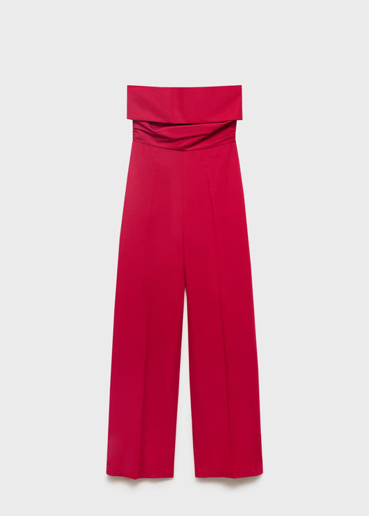 Long strapless jumpsuit