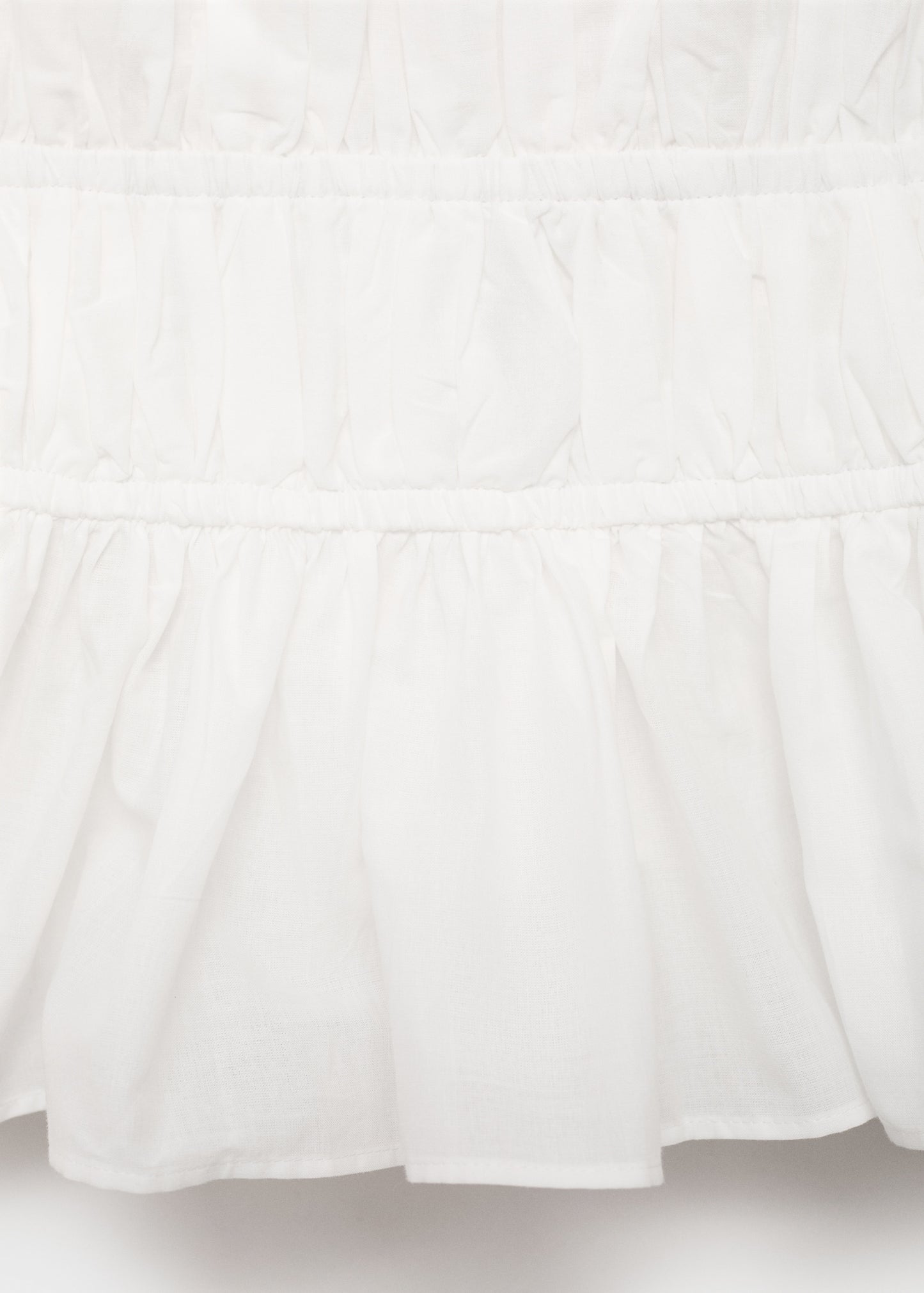 Ruched halter top