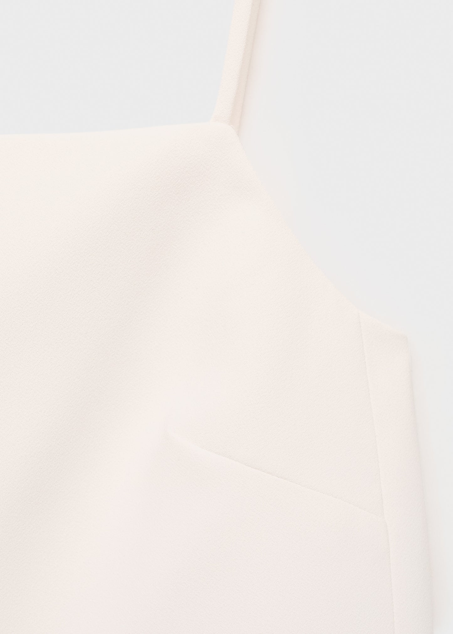 Buttoned crop top