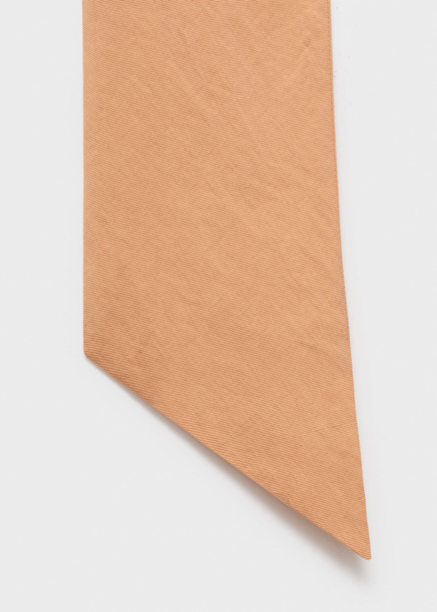 Asymmetrical foulard top