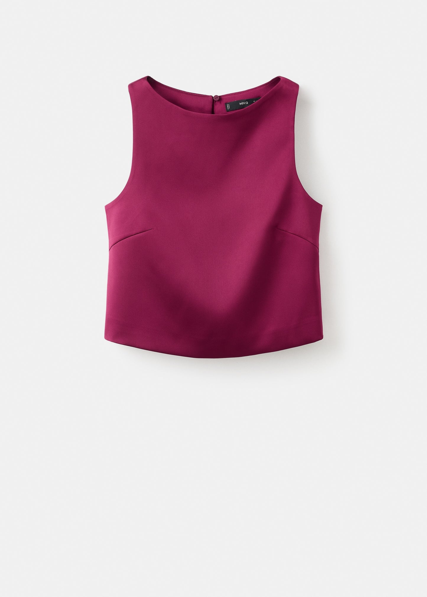 Satin top with bows