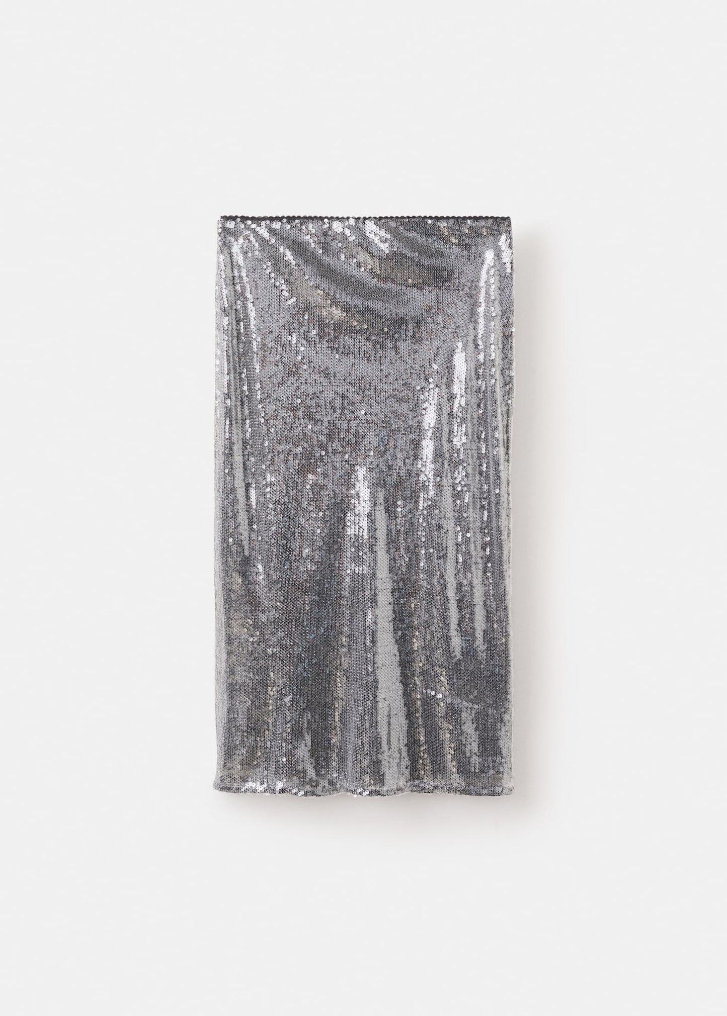 Sequin midi skirt