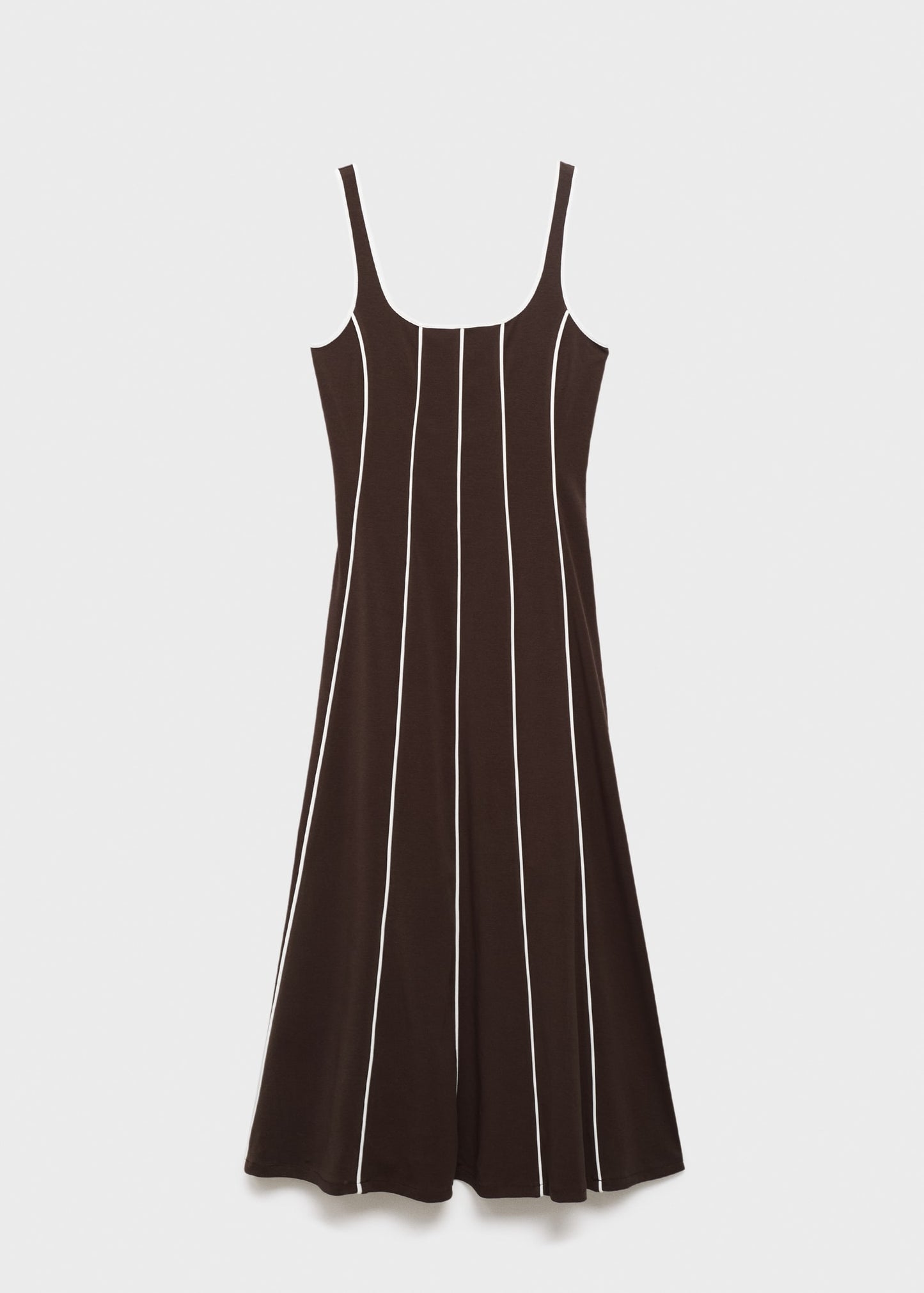 Striped cotton dress