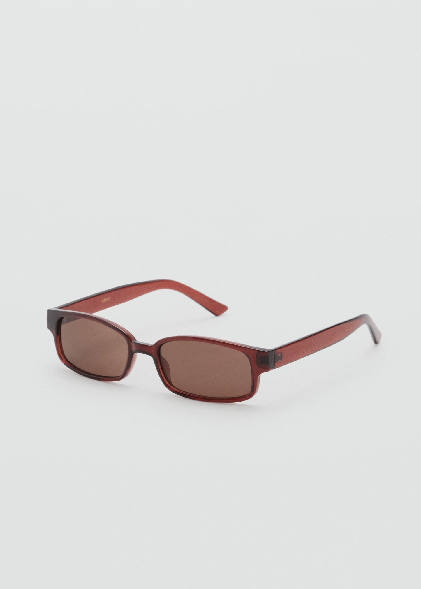 Rectangular-frame sunglasses