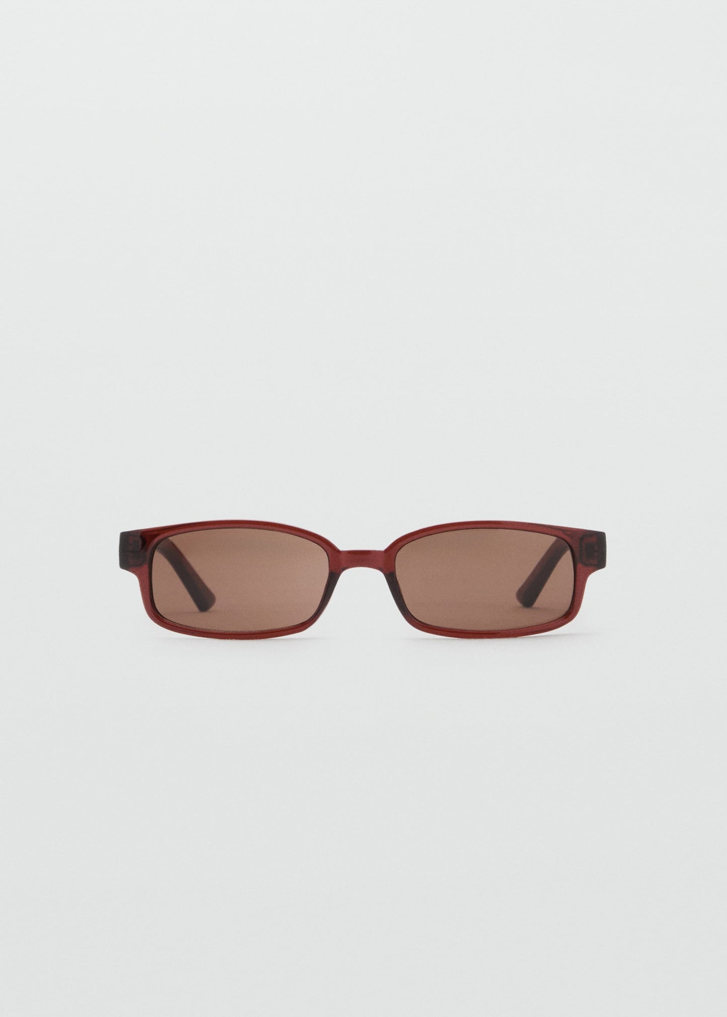 Rectangular-frame sunglasses