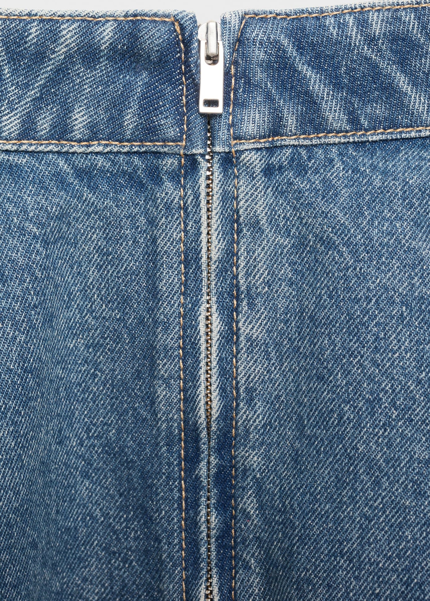 Denim miniskirt