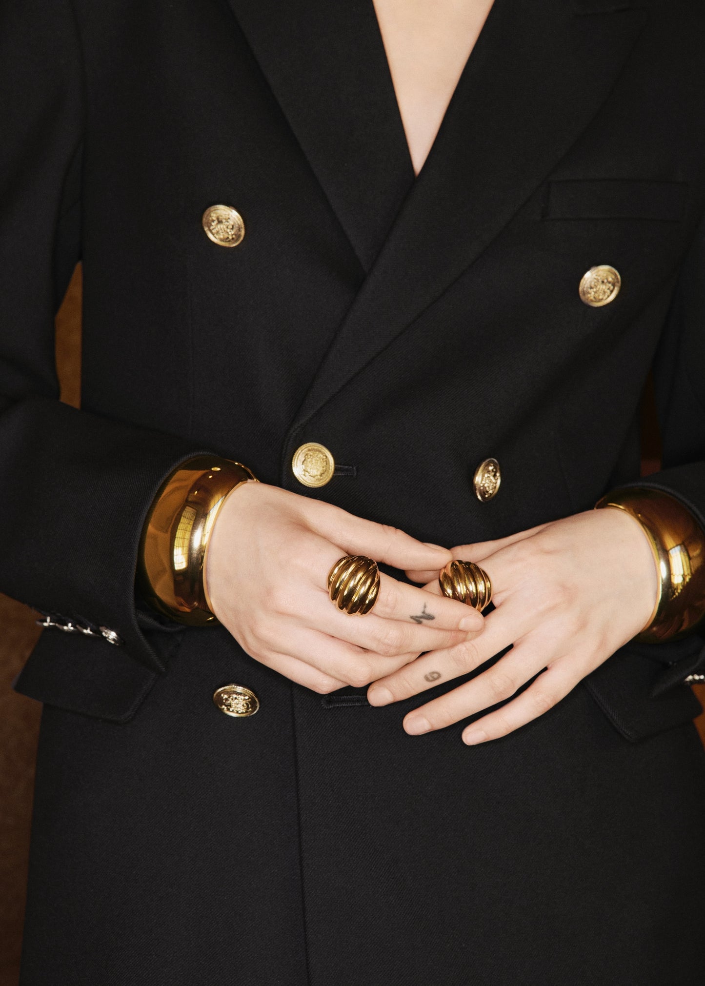 Double-breasted jacket