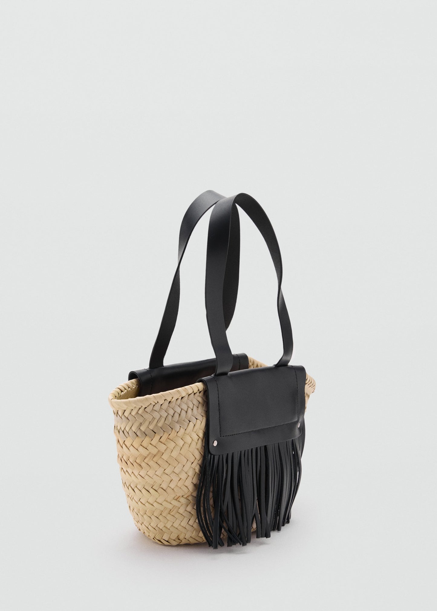 Woven Leather Bag