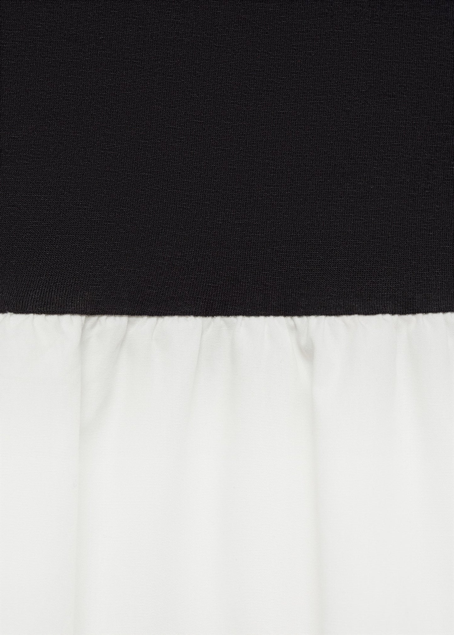 Balloon-effect strapless dress