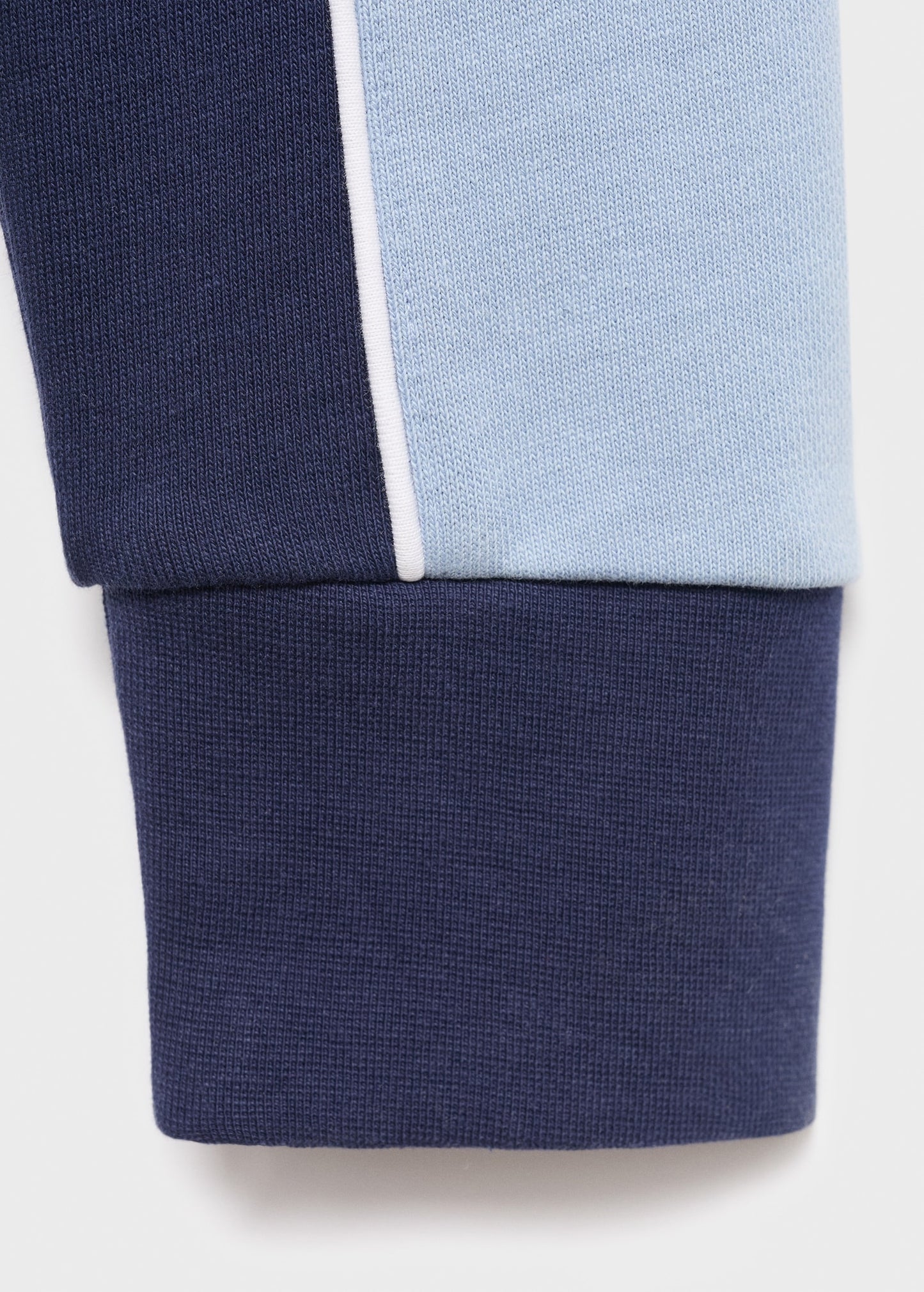 Two-tone fitted jacket