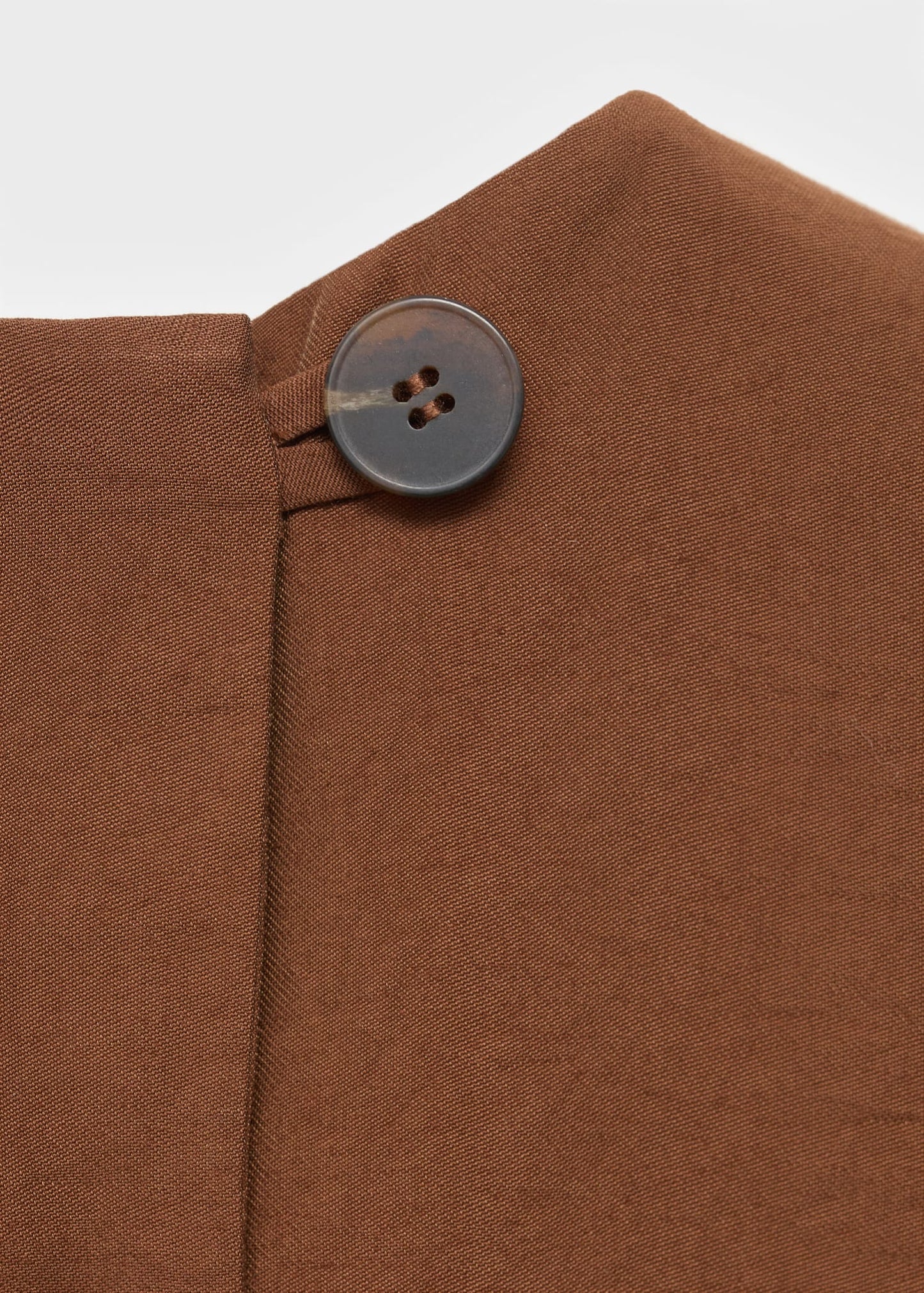 Buttoned crop top