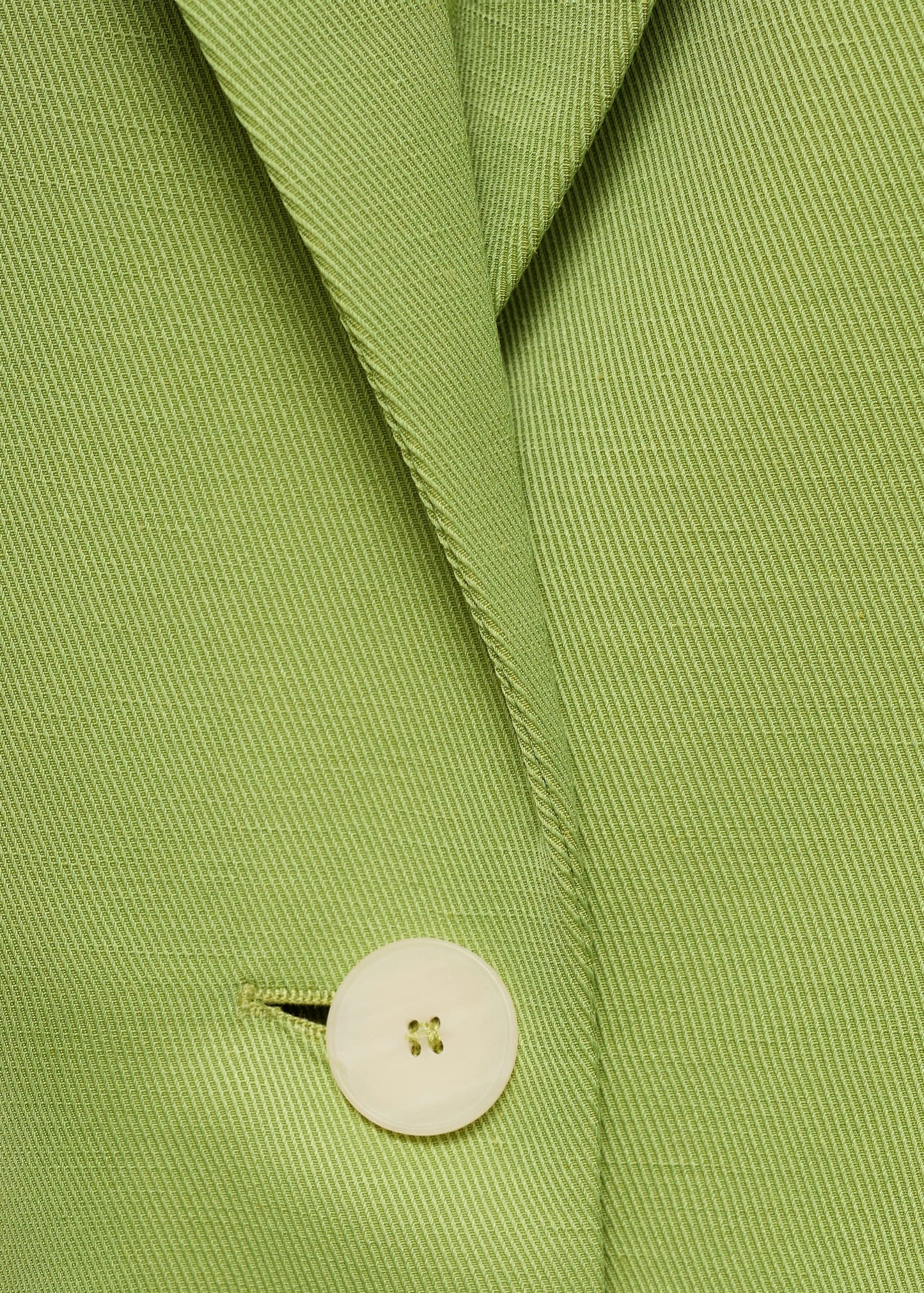 Linen-blend suit jacket