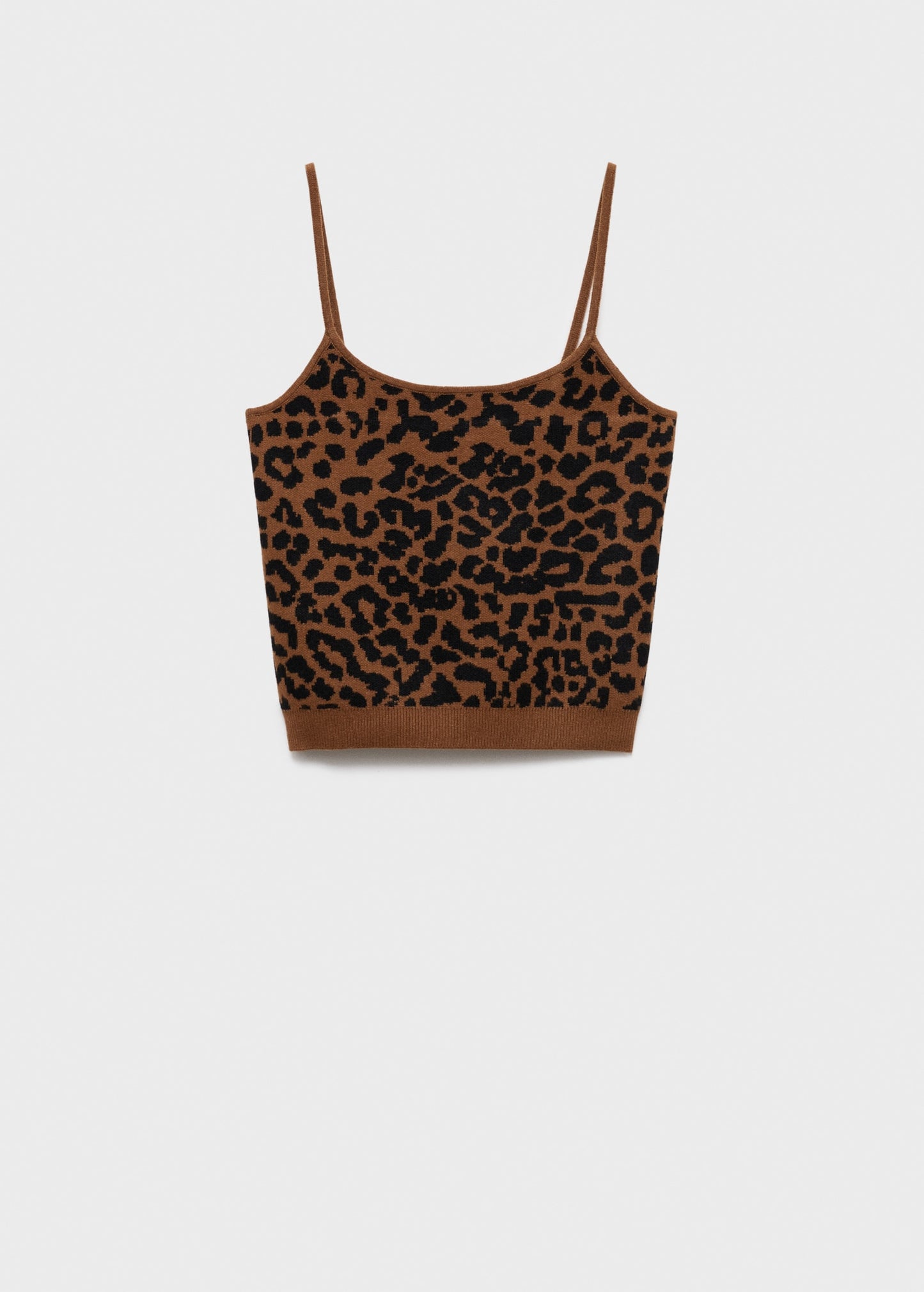 Leopard Stitch Top