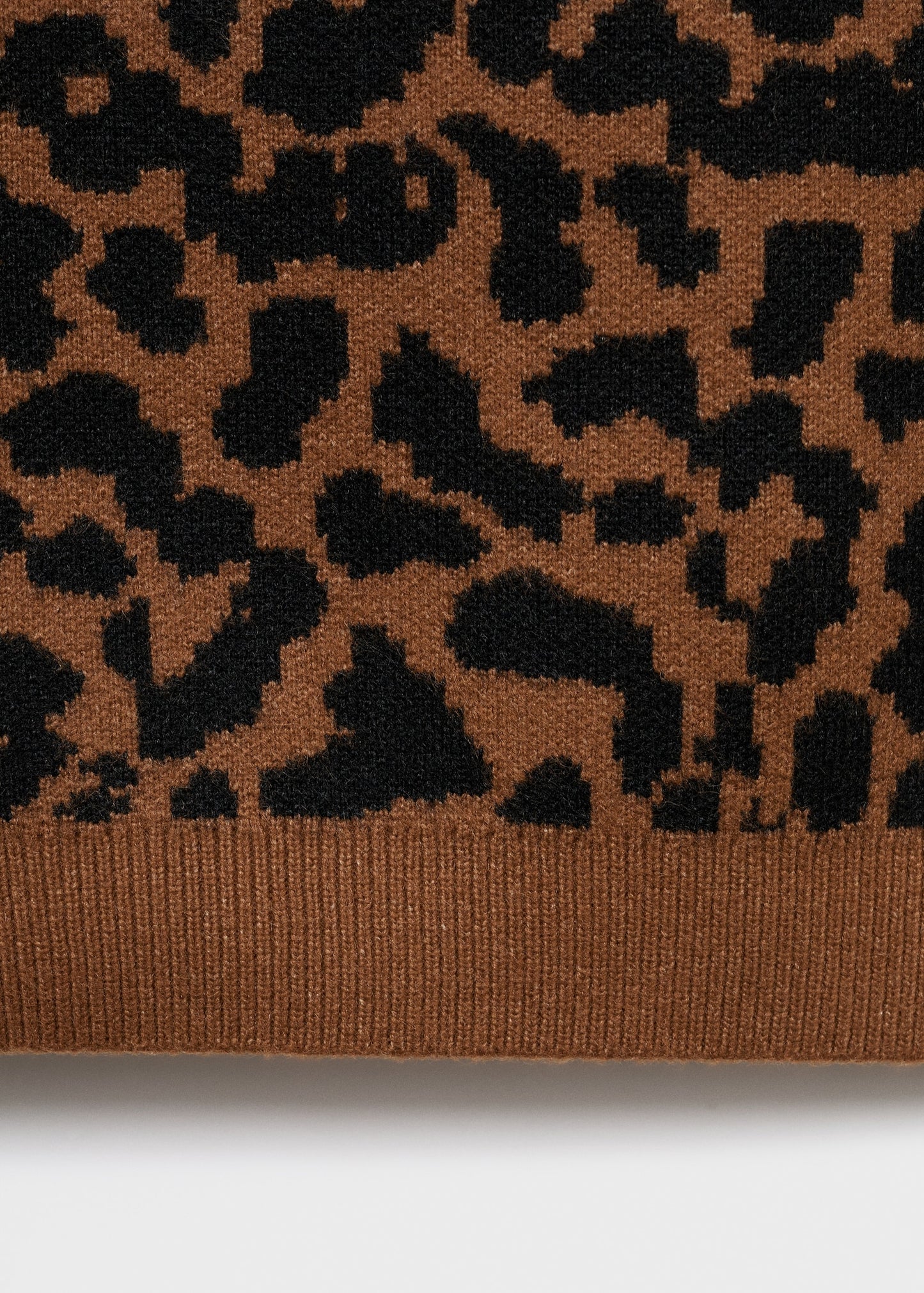 Leopard Stitch Top
