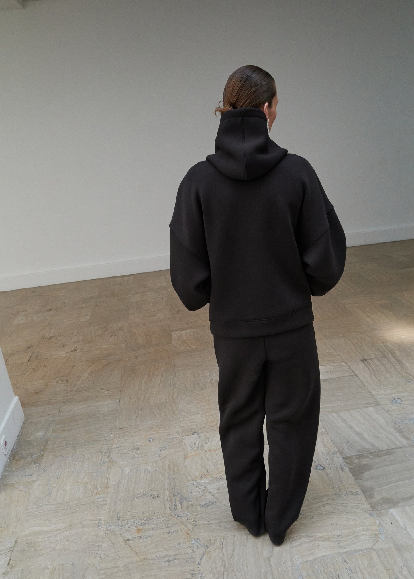Jogger trousers with seam detail