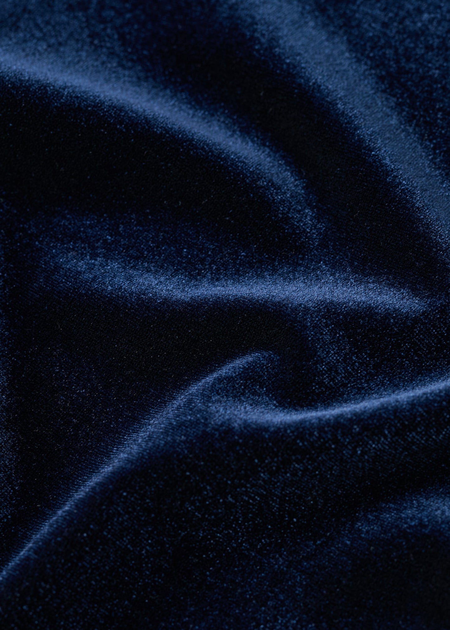 Velvet wide-leg trousers