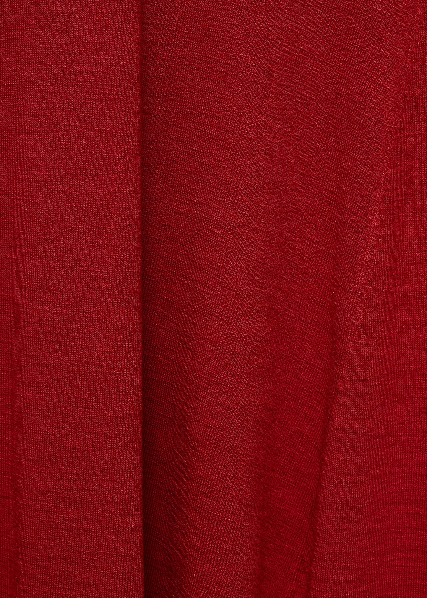 Fine-knit flared dress