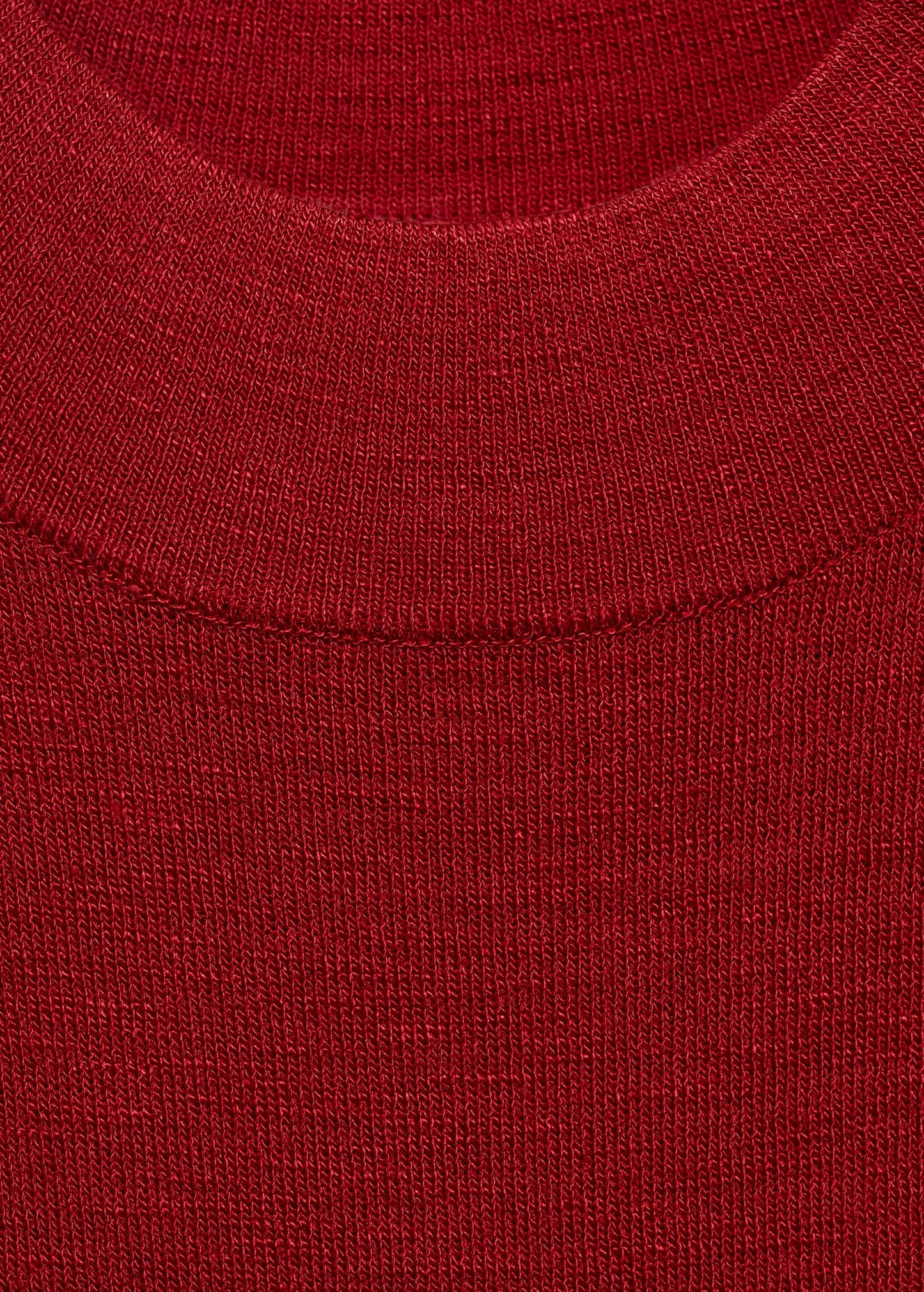 Fine-knit flared dress