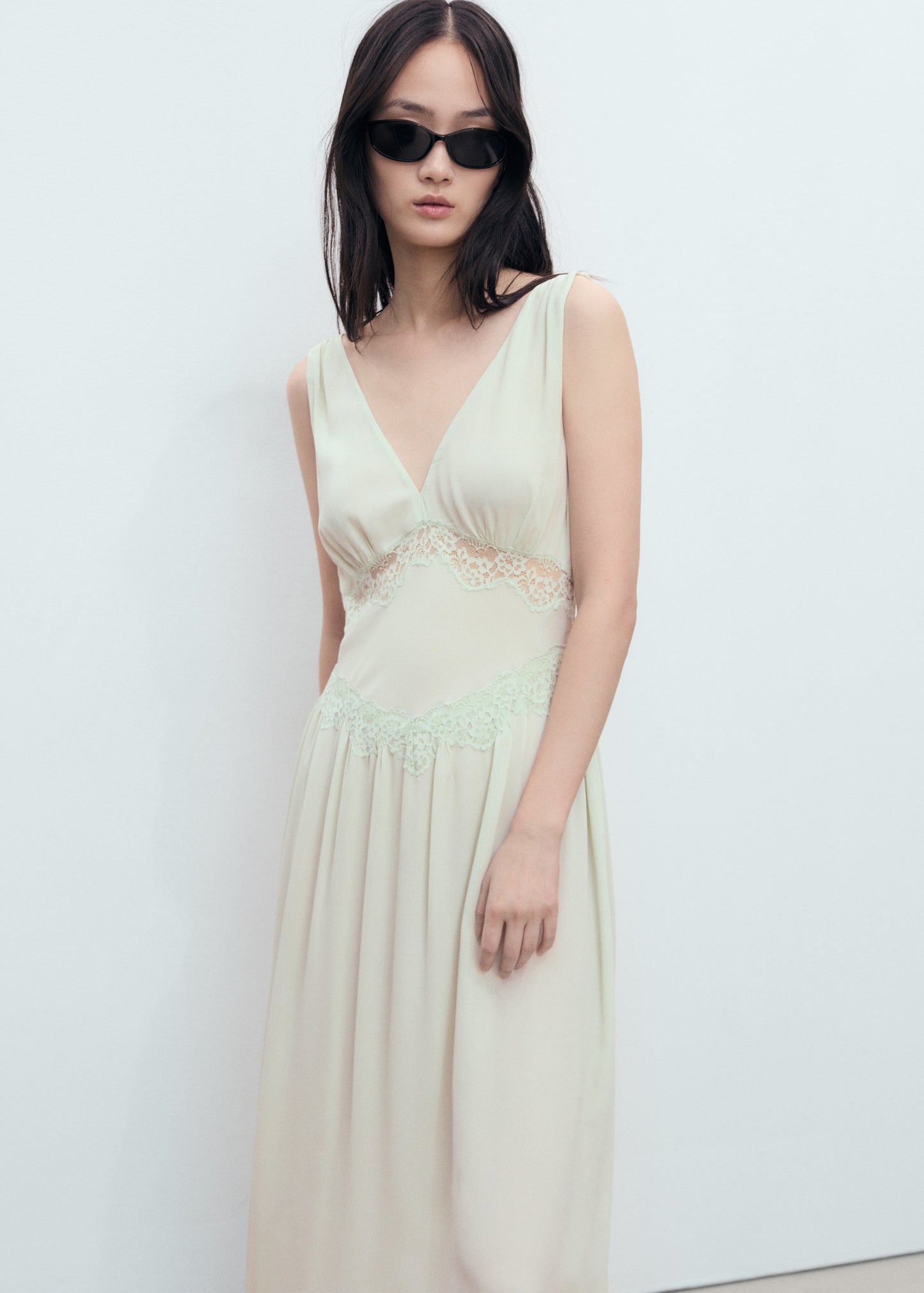 Lace camisole dress