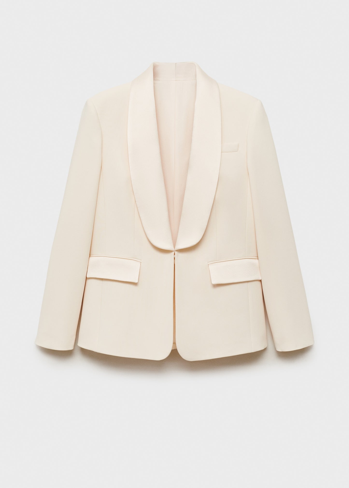 Suit jacket with satin lapels - Women | MANGO United KingdomMANGOAdd to your wishlistMango chatbot