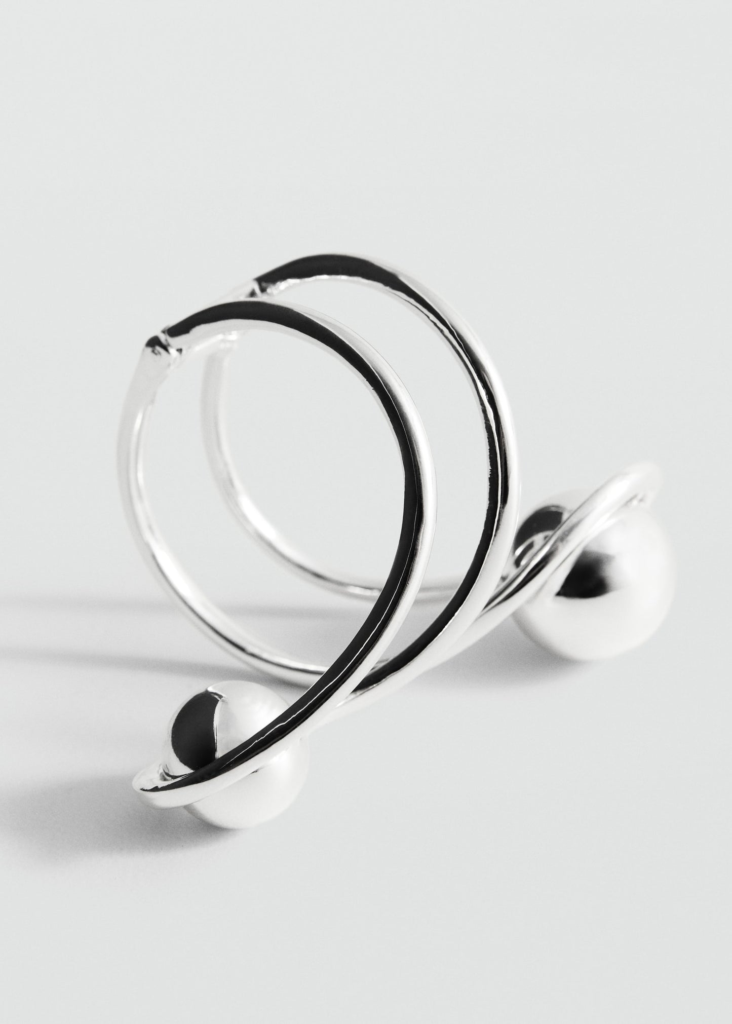Maxi bracelet with sphere design