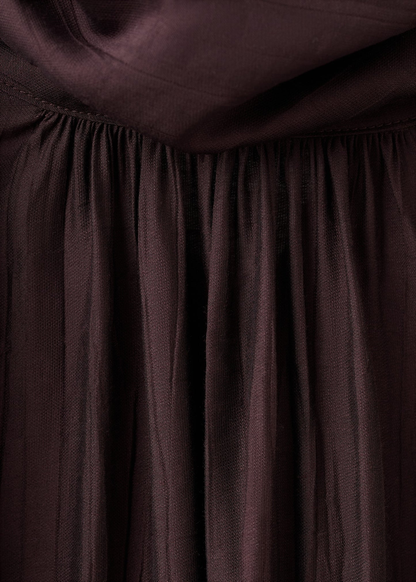 Textured blouse with foulard