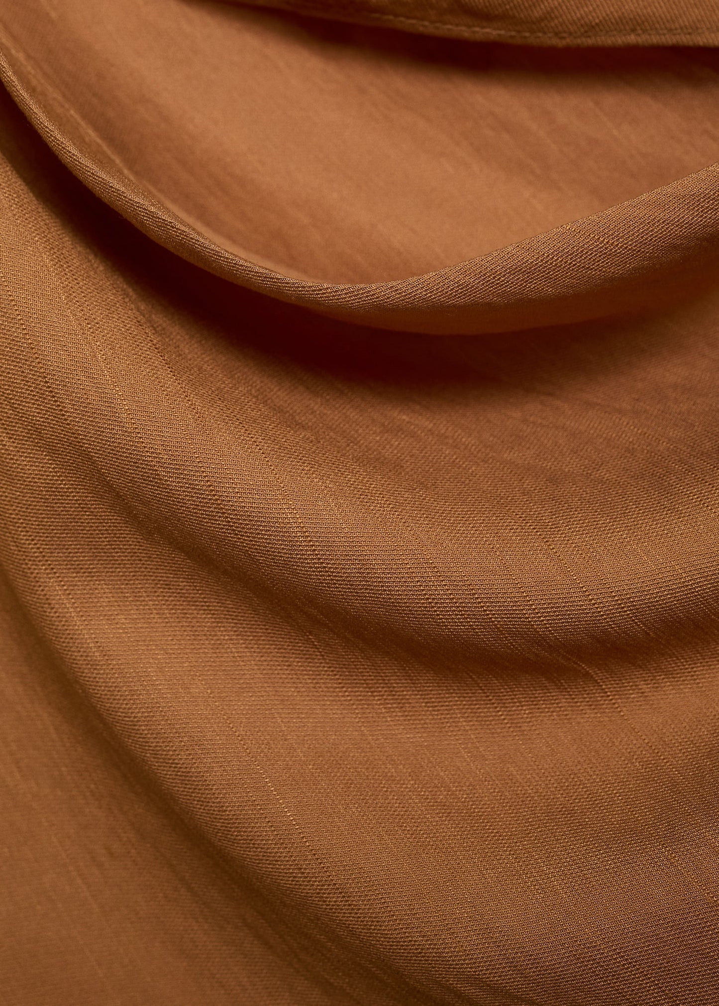 Asymmetric draped gown