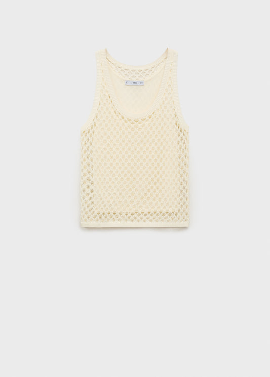 Crochet top with straps