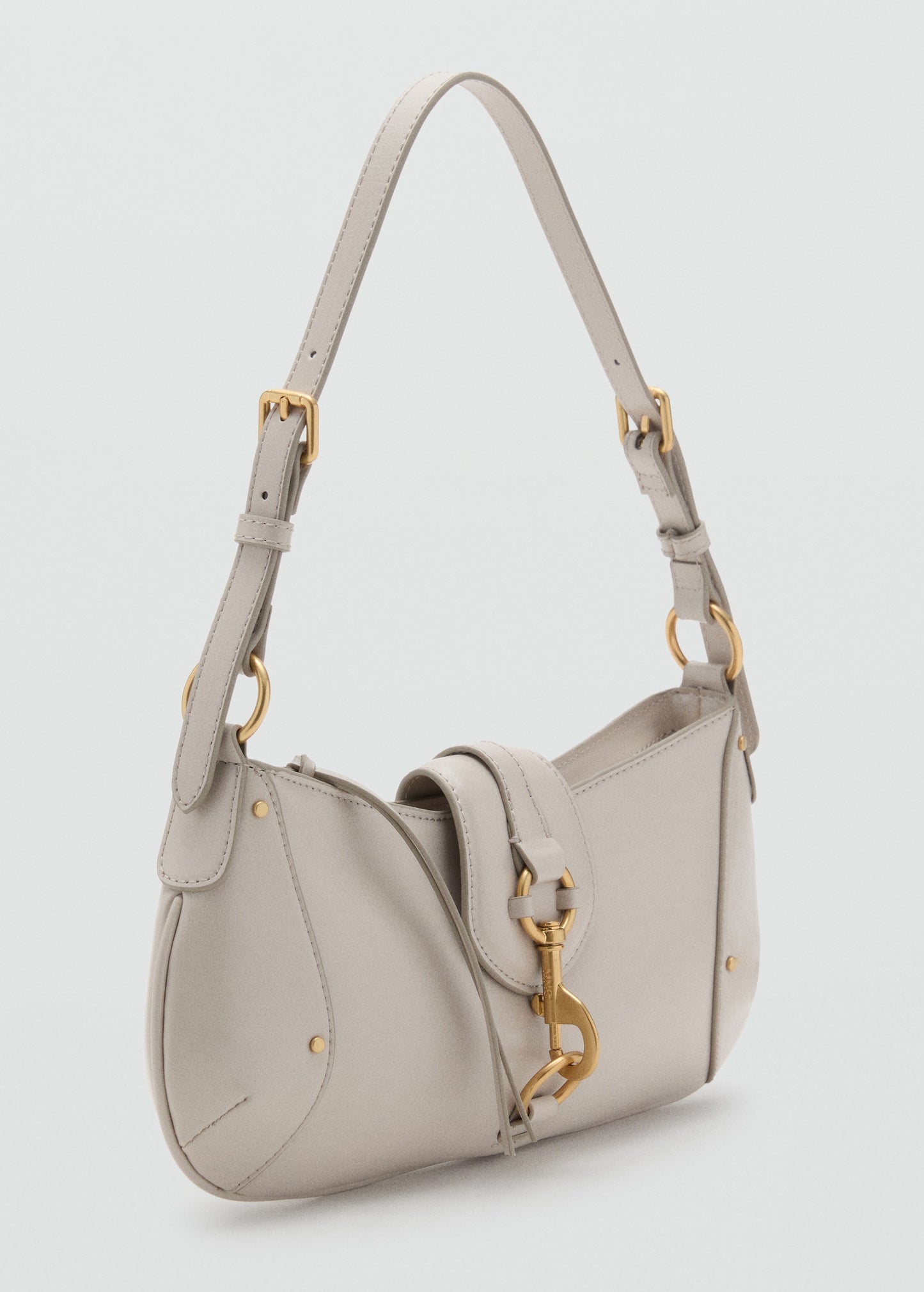Shoulder bag with snap hook