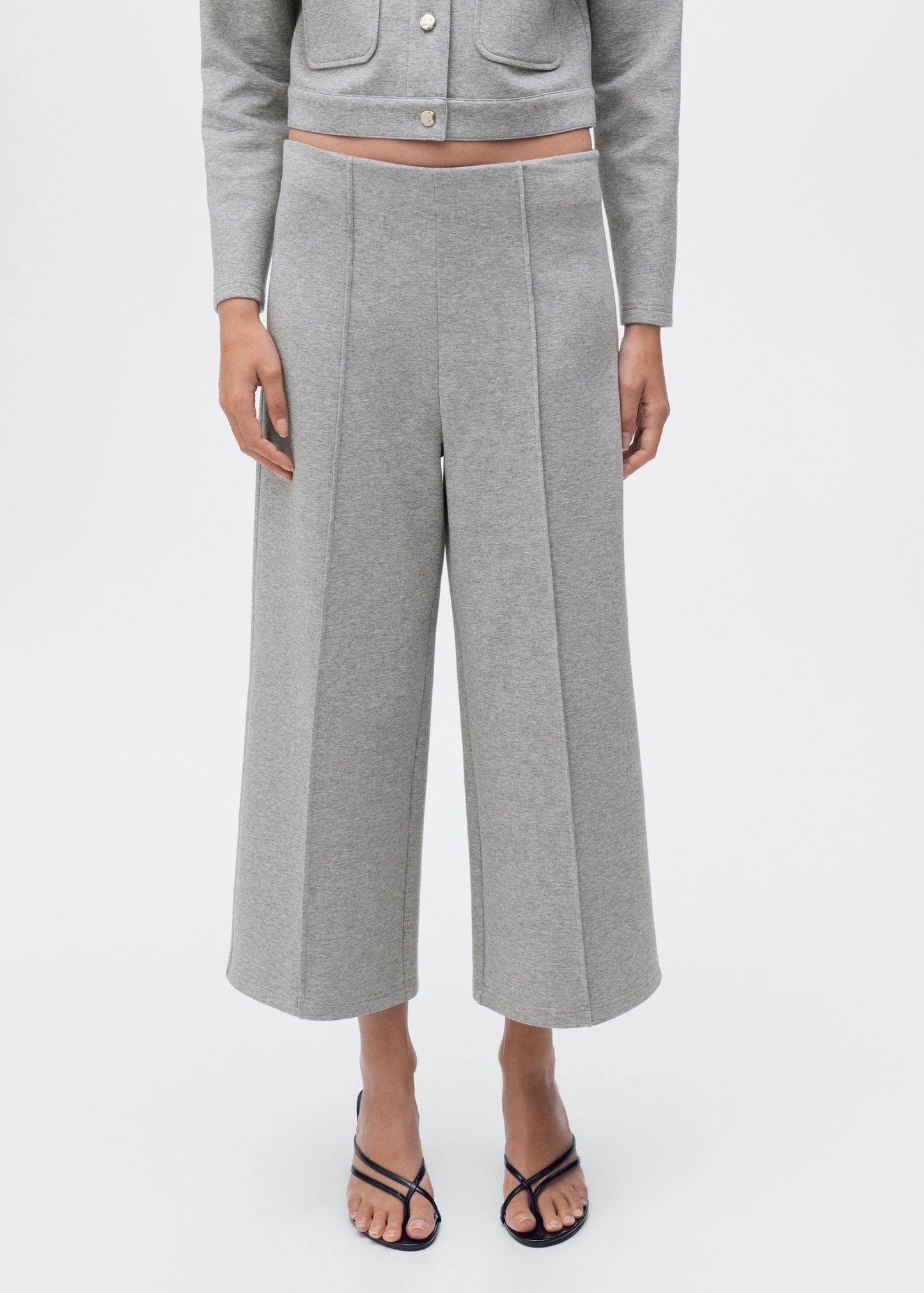 Cotton crop trousers