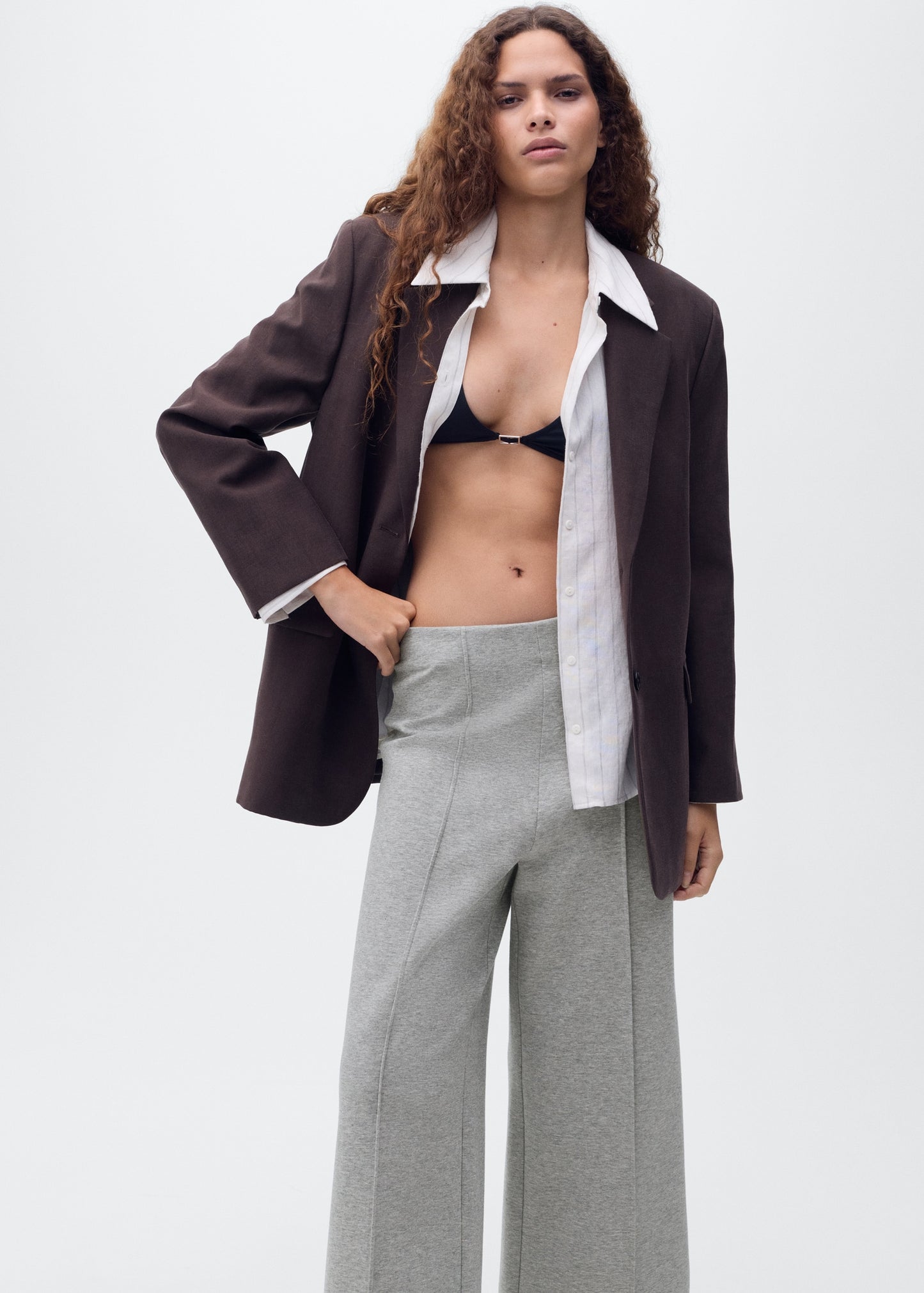 Cotton crop trousers