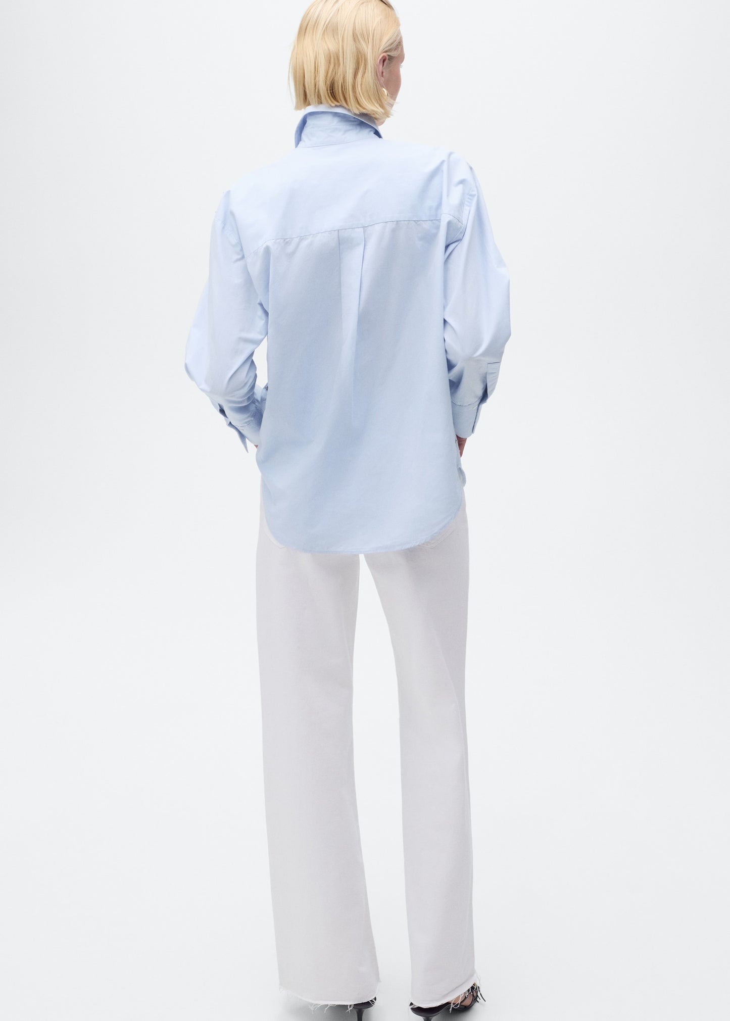Cotton strass shirt