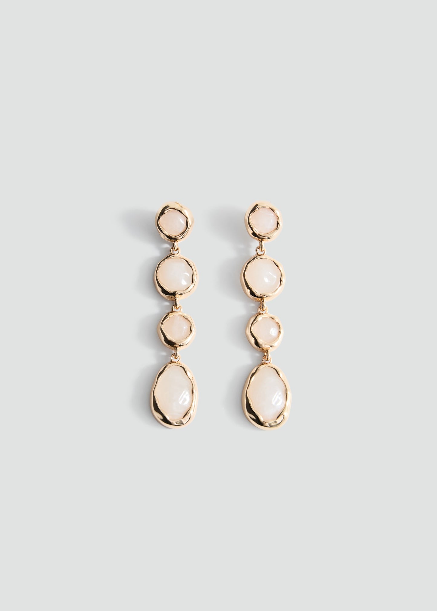 Resin pendant earrings