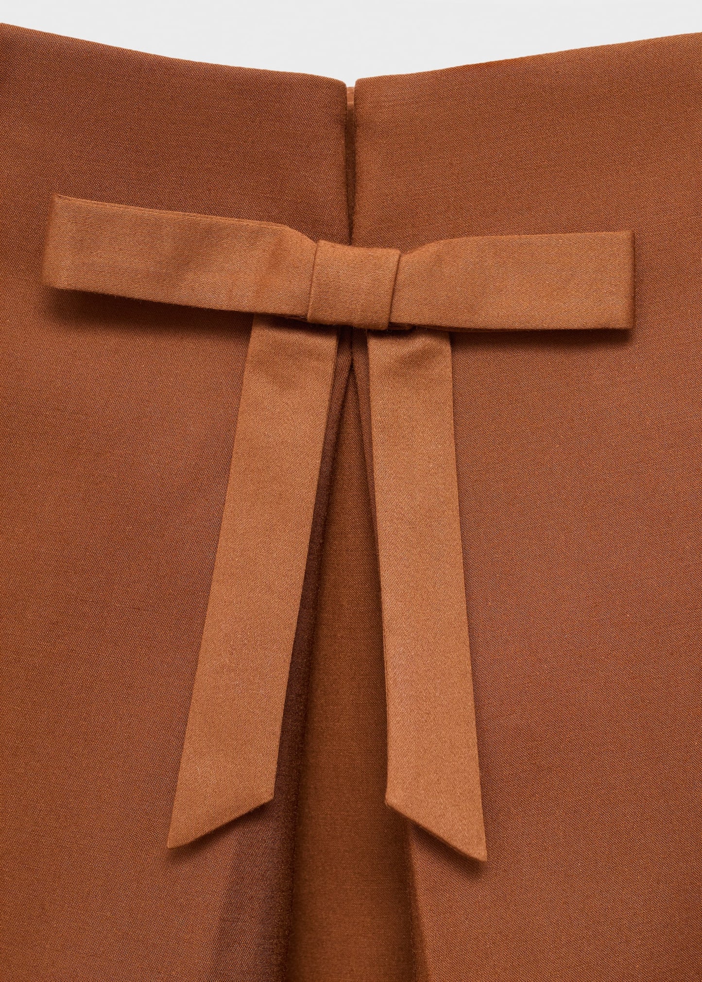 Bow neckline dress