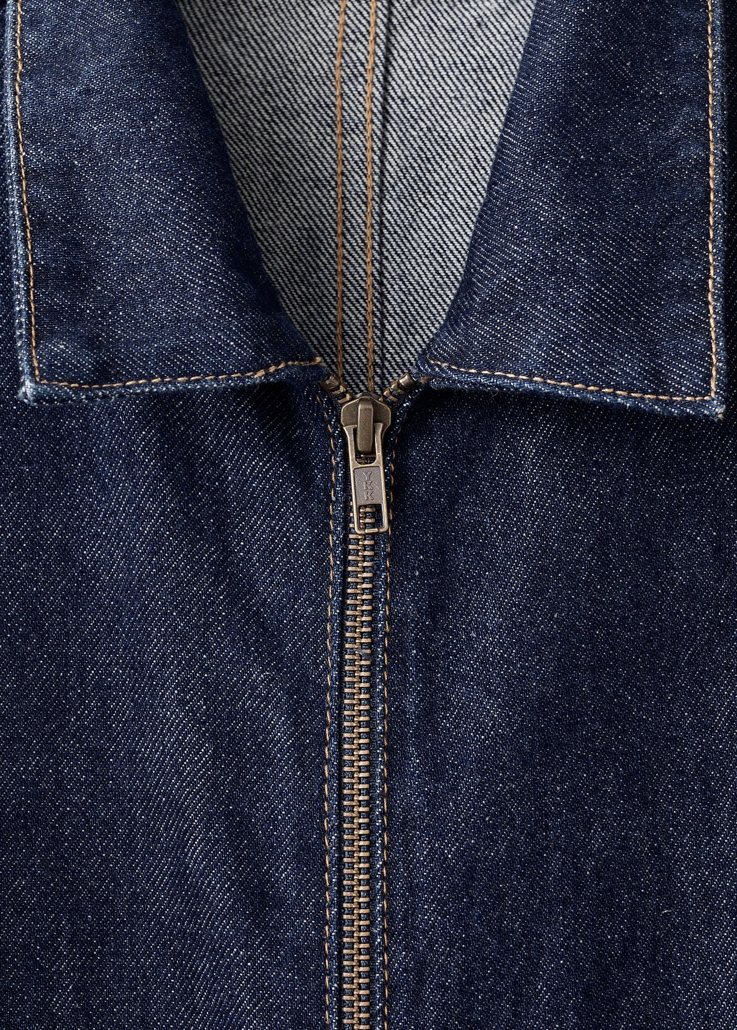 Belt denim jumpsuit