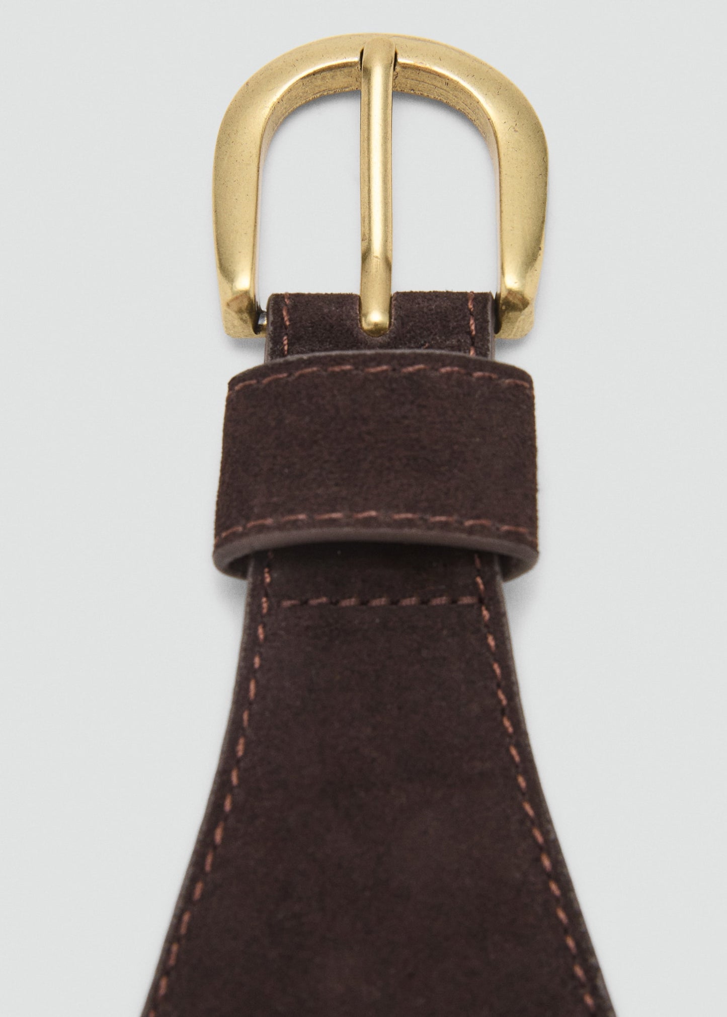 Suede obi belt