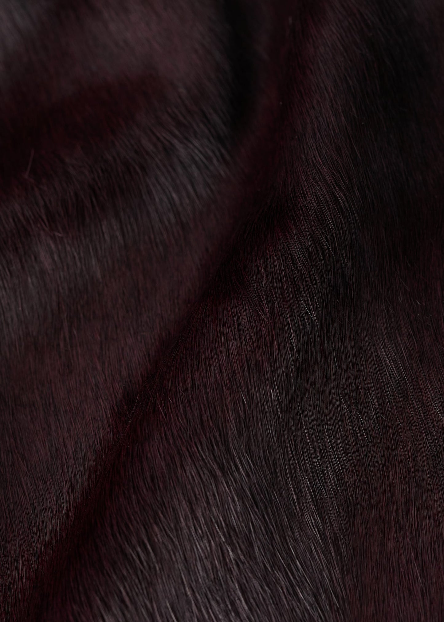 Leather jacket with fur pockets