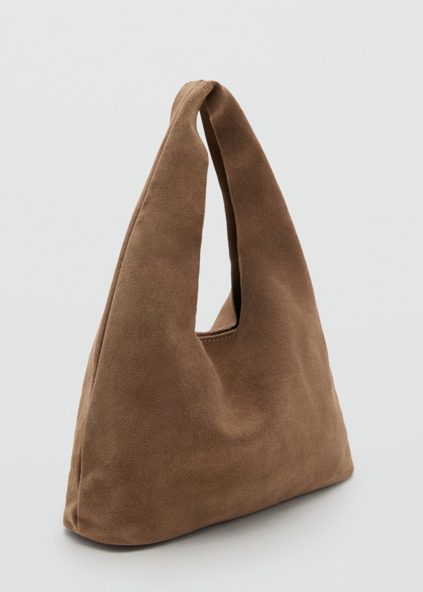 Leather bucket bag