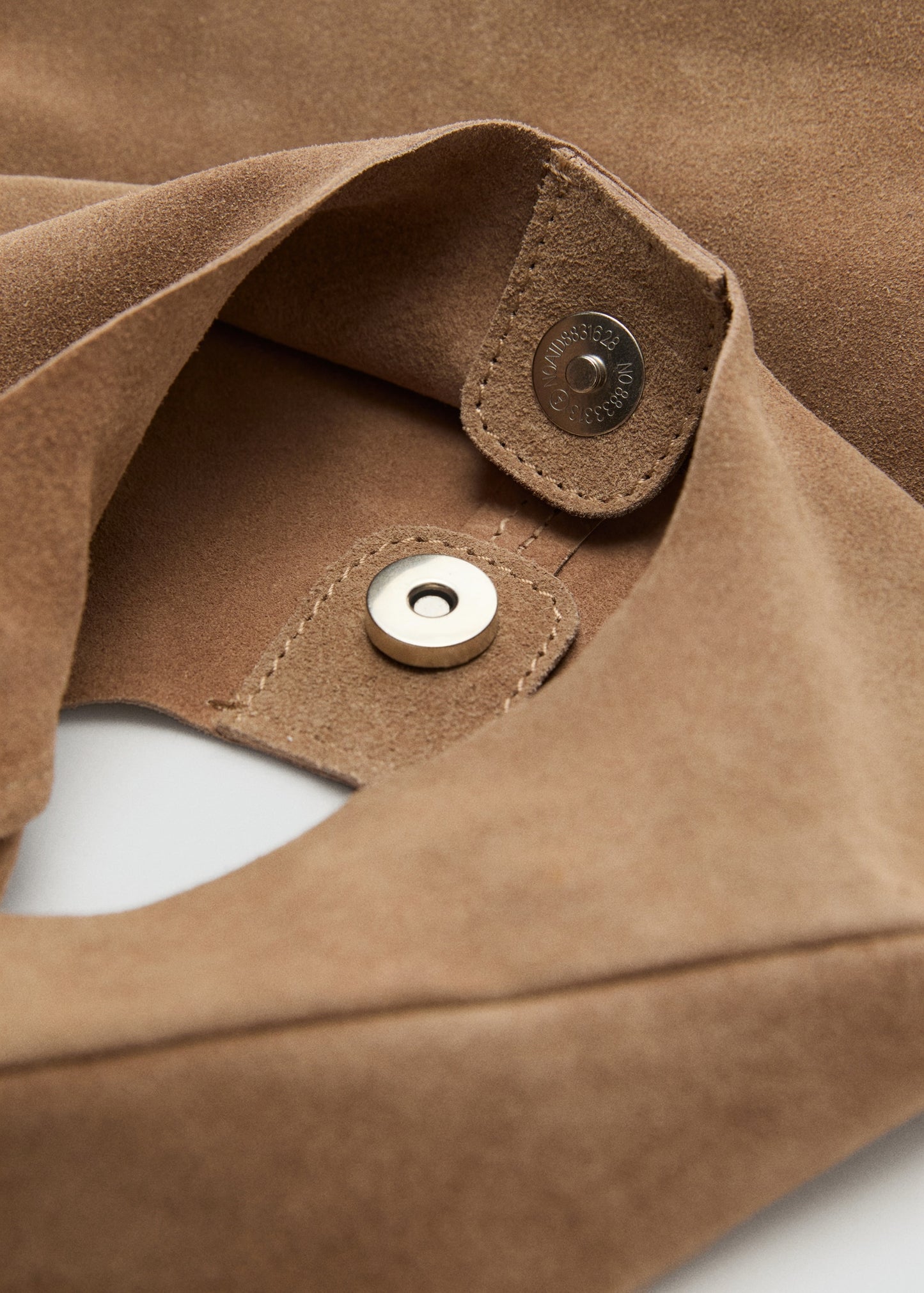 Leather bucket bag