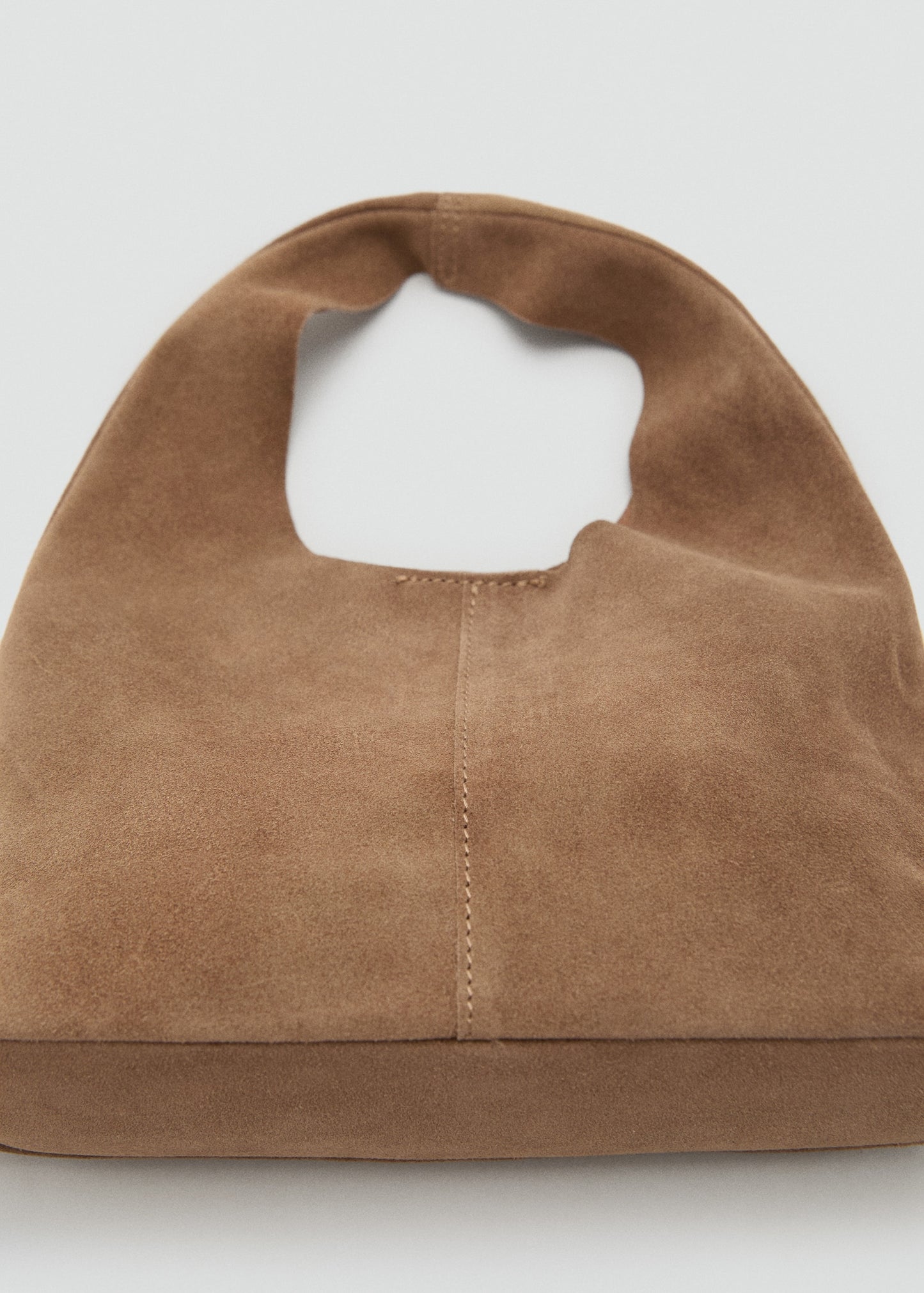Leather bucket bag